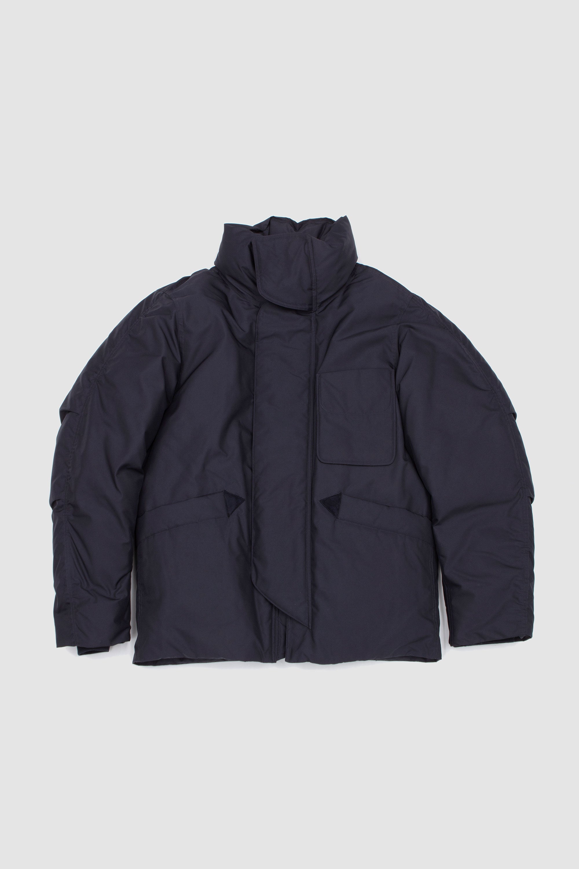 Goosedown Flight Jacket Navy_1