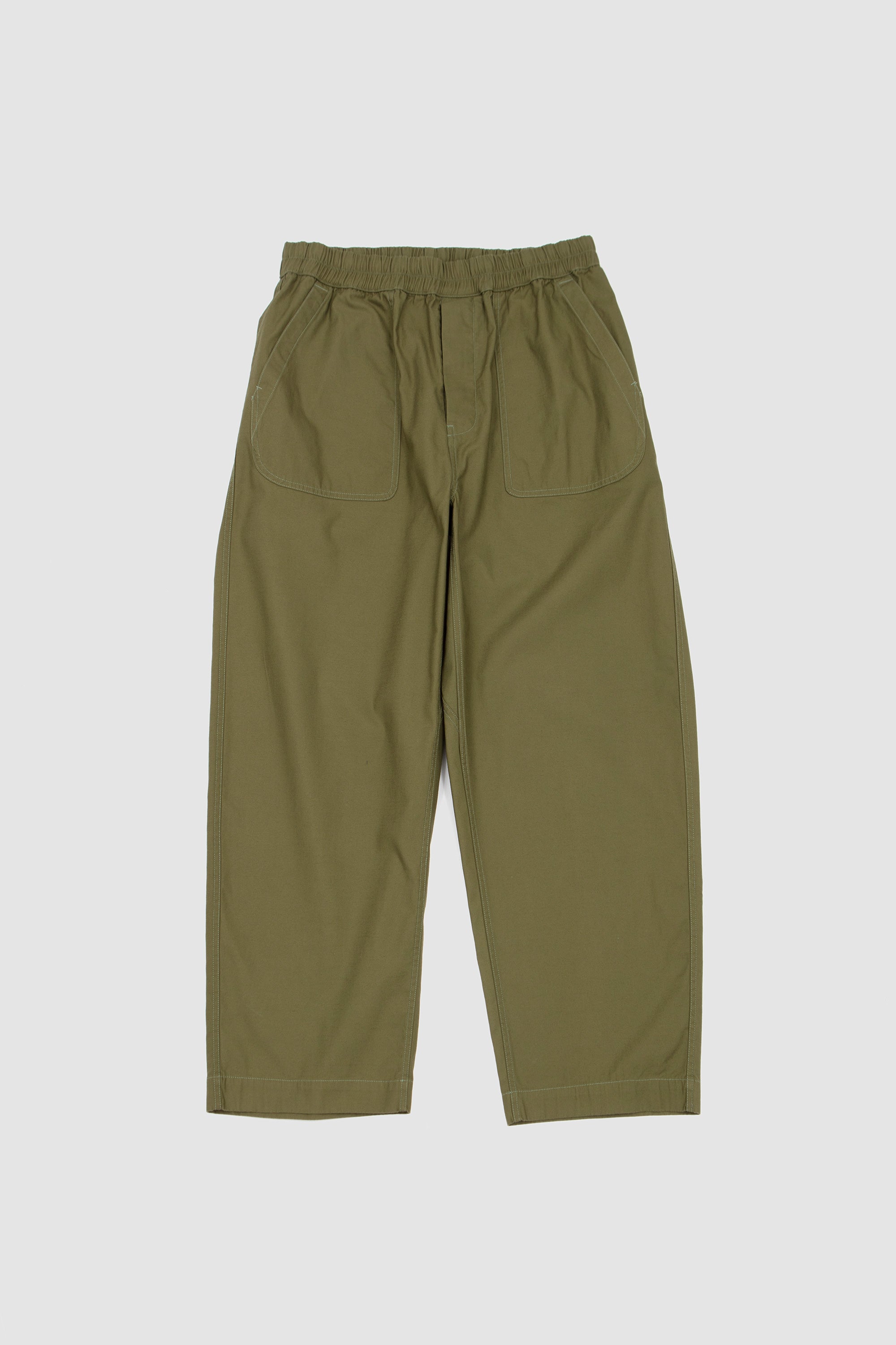 New Light Cotton Pajama Pants Khaki_1