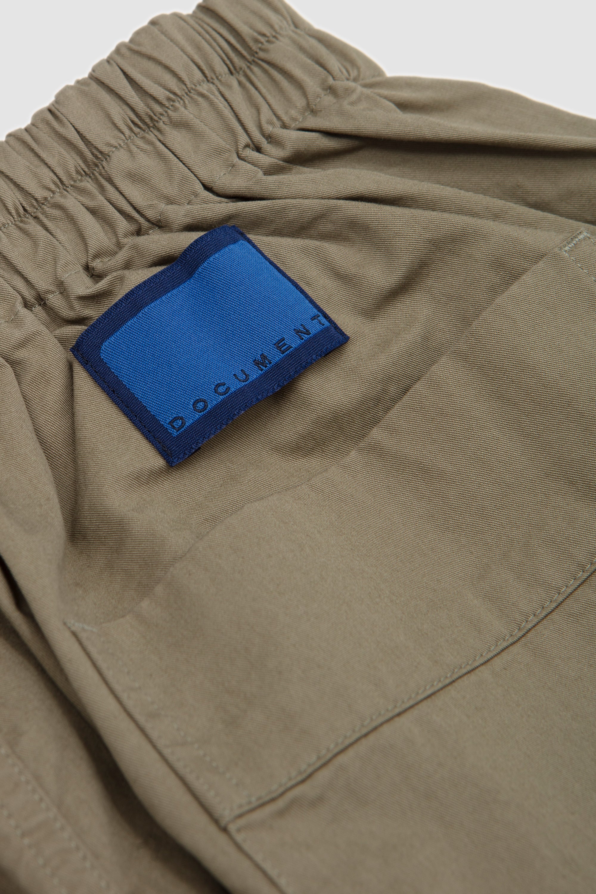New Relaxed Pajama Shorts Khaki