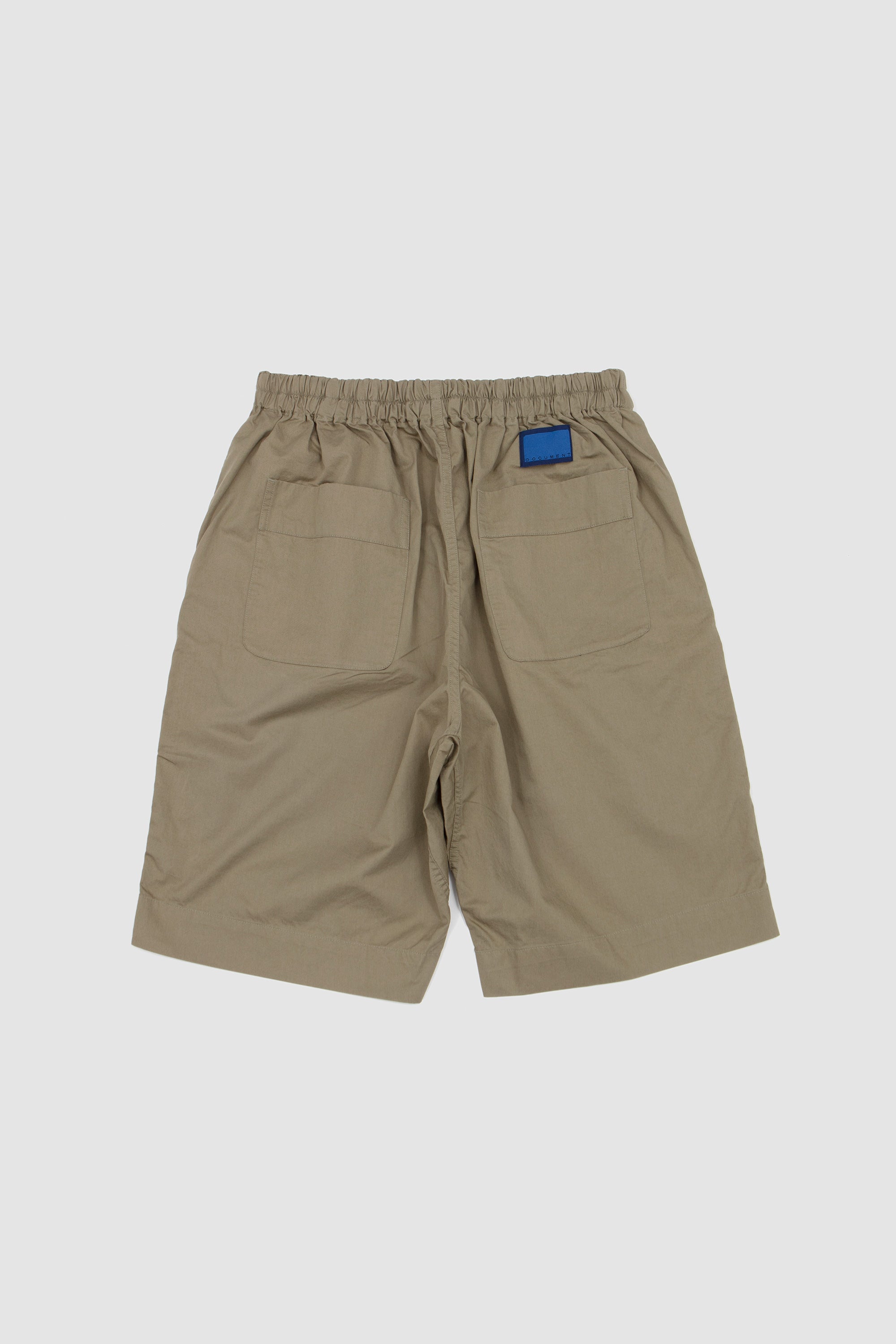 New Relaxed Pajama Shorts Khaki_4