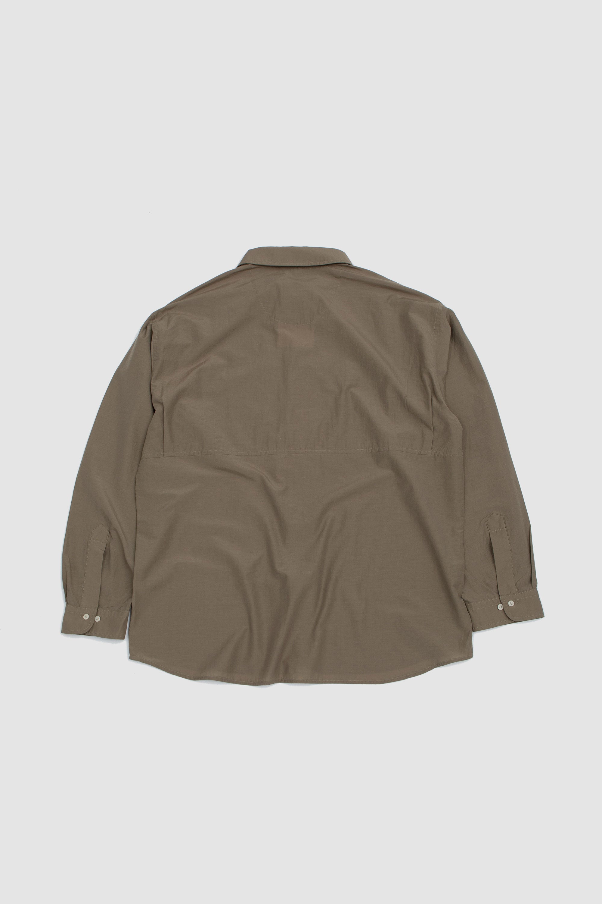 Pocket Relax Shirt Olive_4
