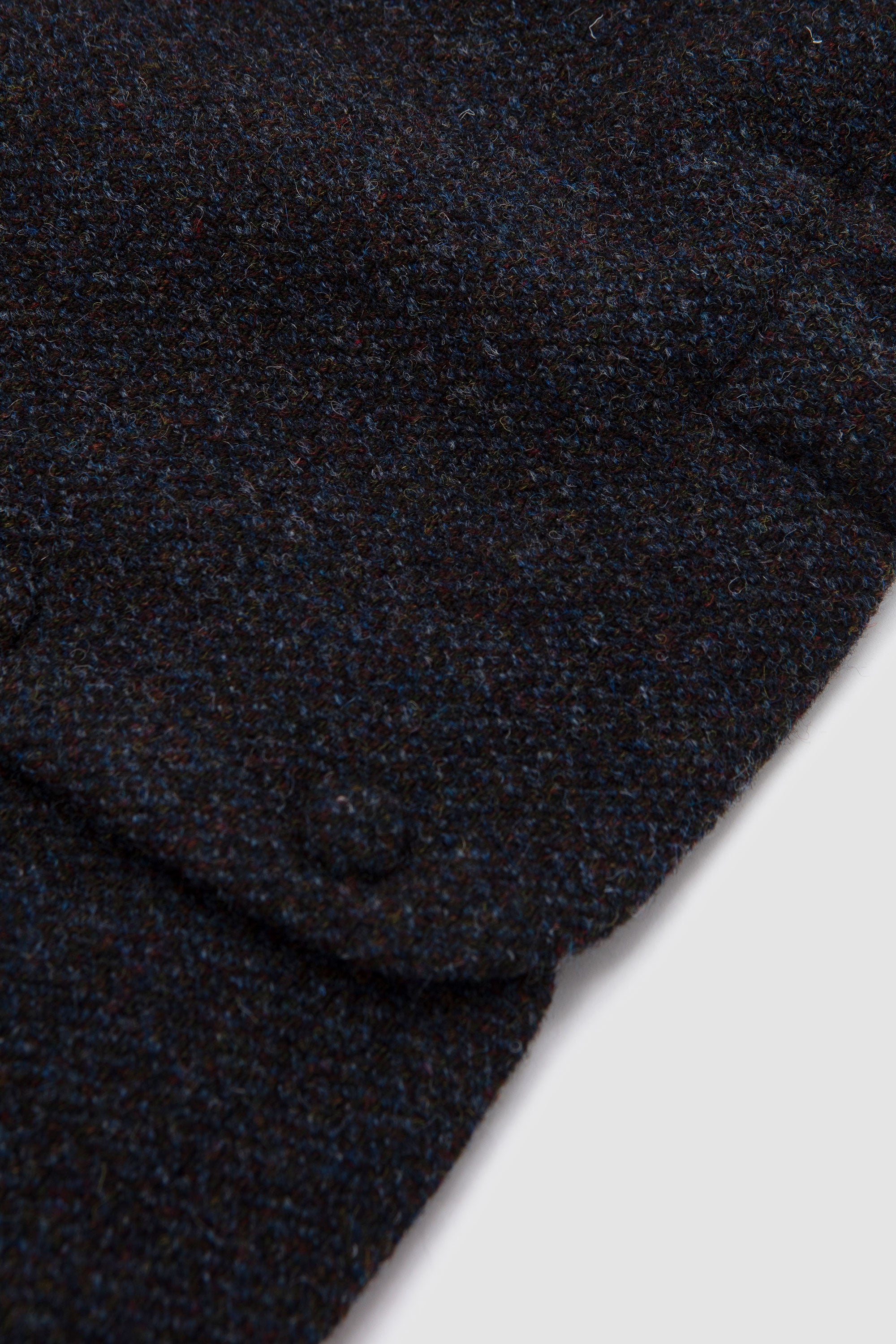 Scotland Wool Tweed CPO Jacket Brown