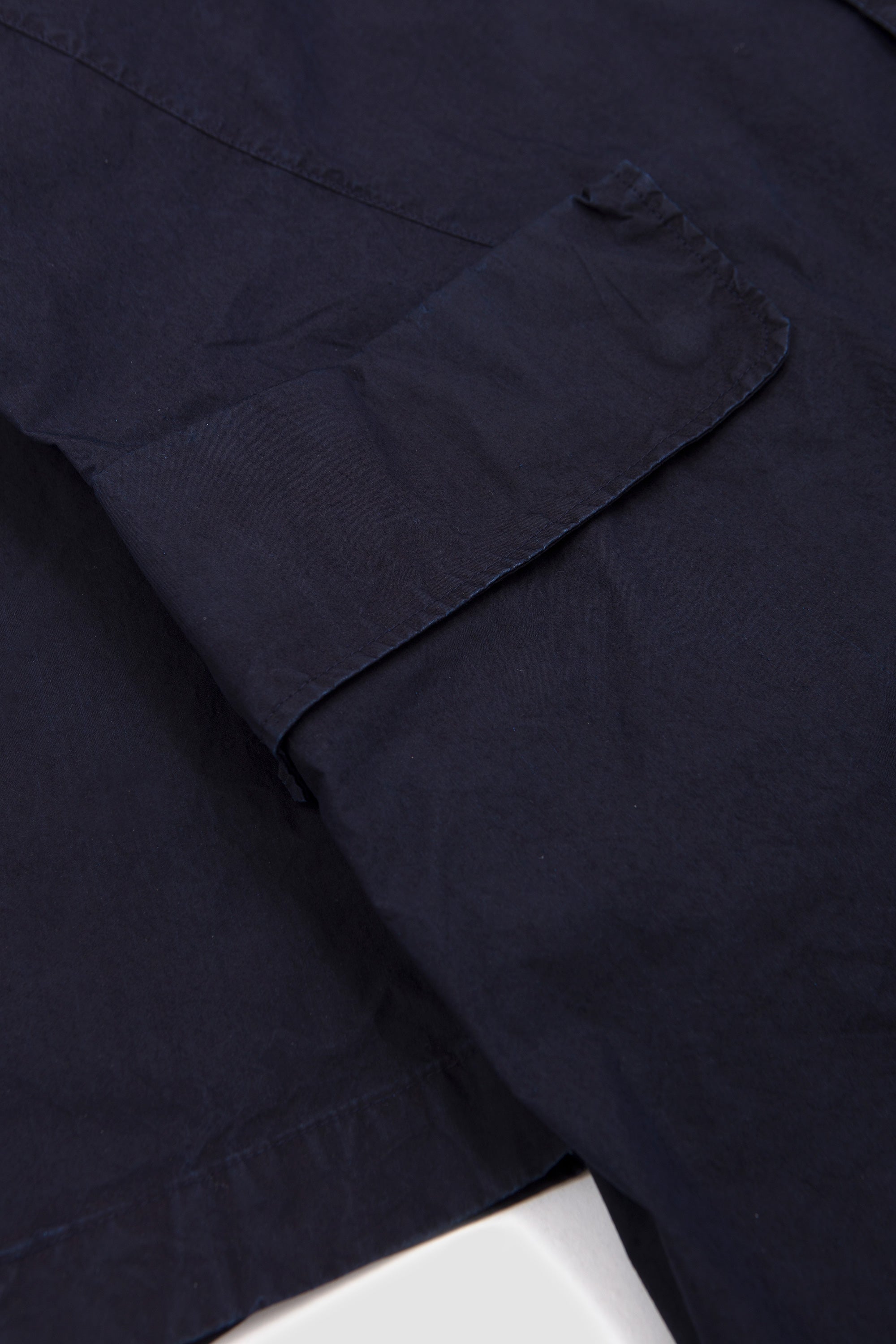 Typewriter Indigo Mac Coat Navy