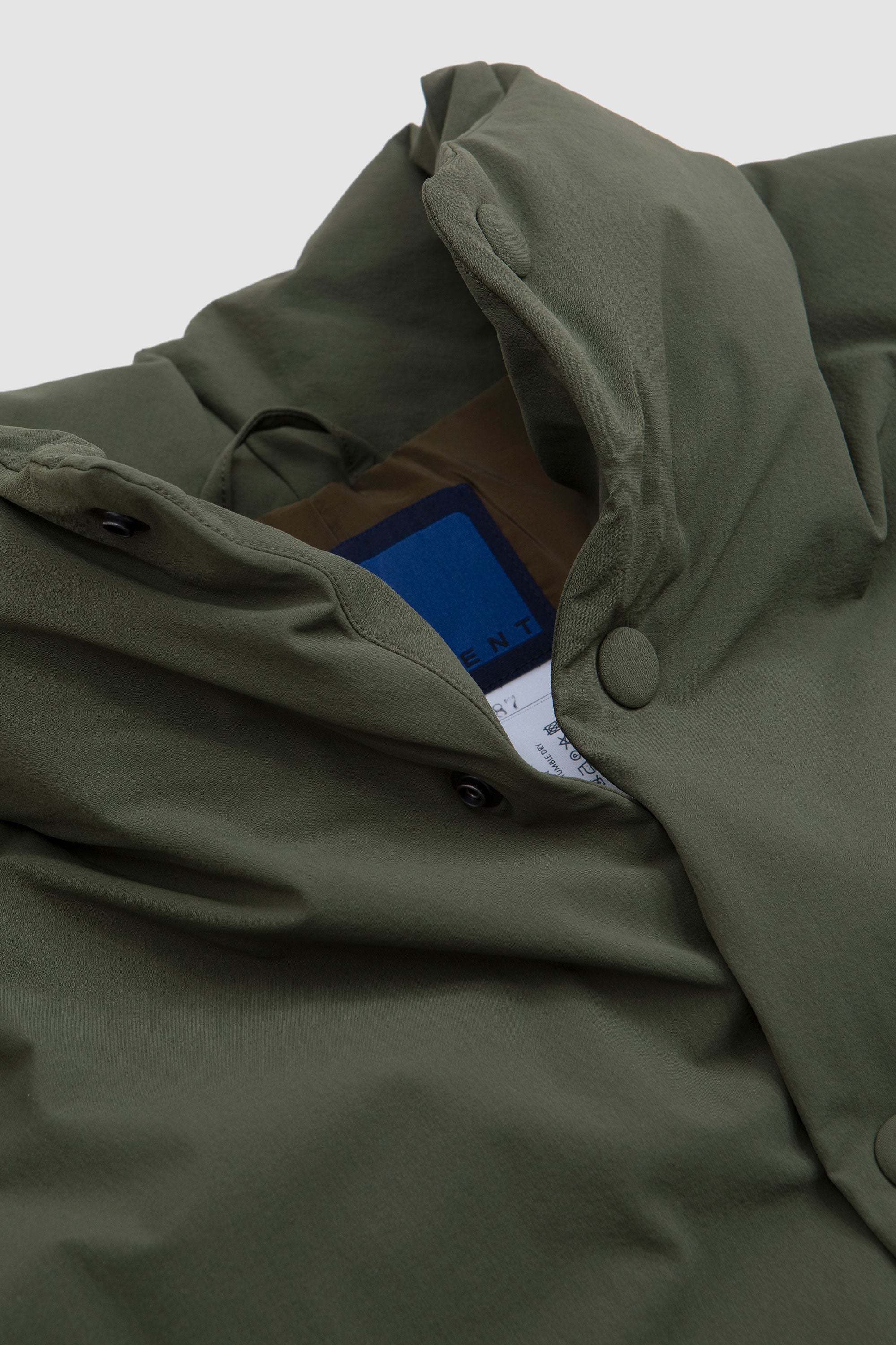 Varsity Down Jacket Khaki_2