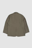 SPORTIVO STORE_Washed Cotton Double Breasted Jacket Khaki_5