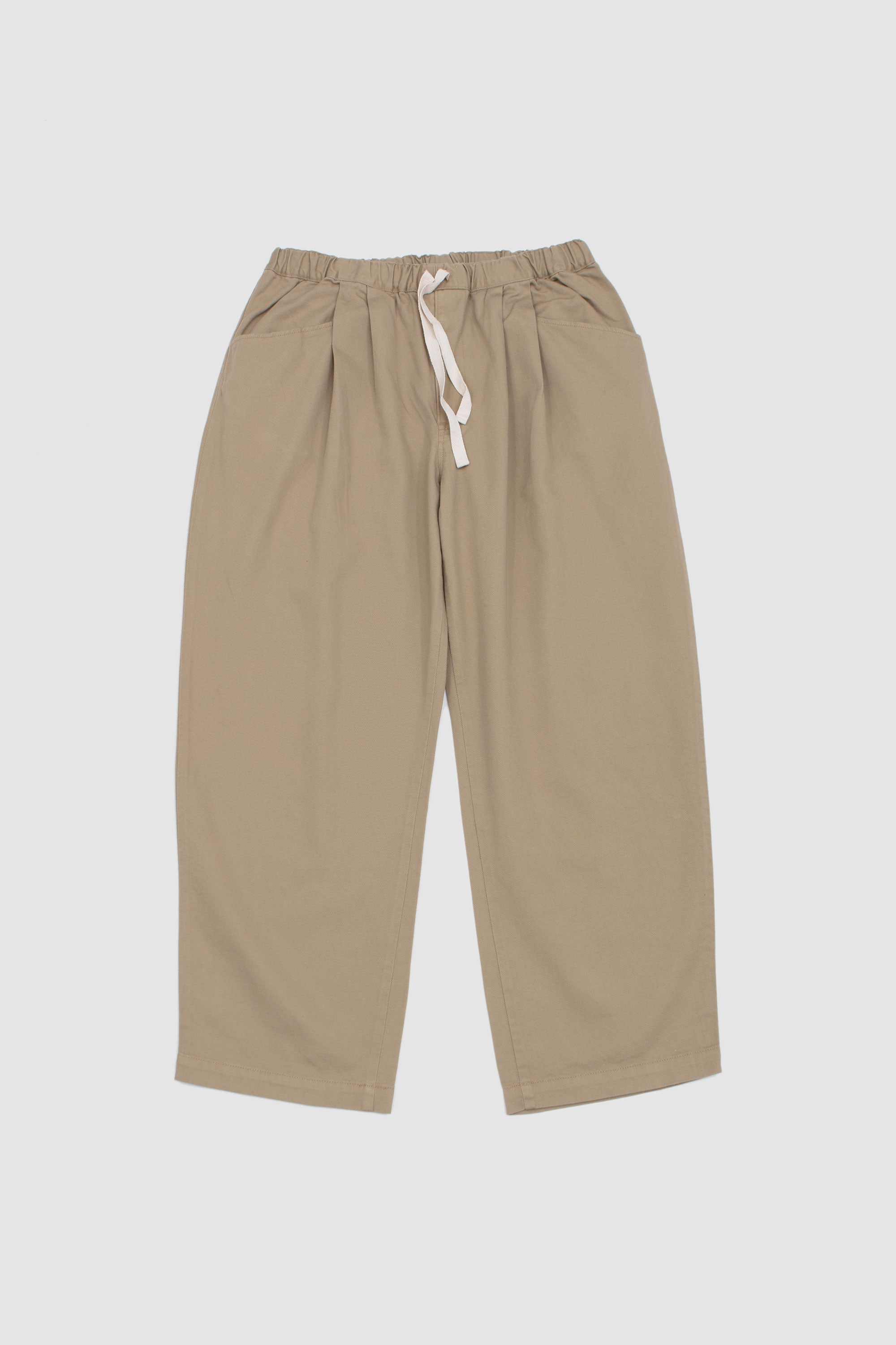 SPORTIVO [Wrinkled washed finx twill pants brown]