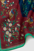 SPORTIVO STORE_Birds of Paradise Print Cotton-Silk Scarf Green/Red/Navy_6