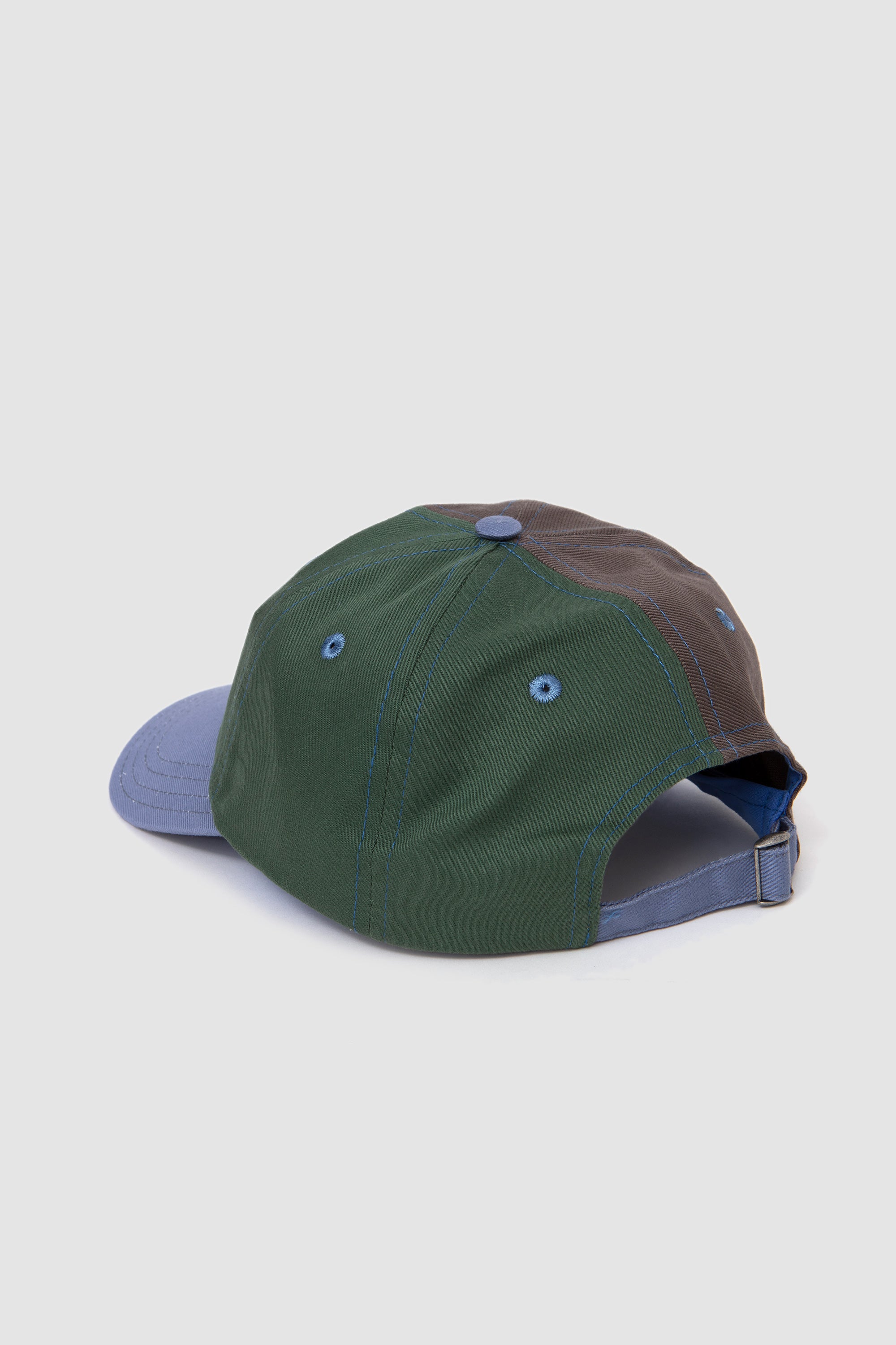 D' C/stitch Twill Baseball Cap Sand/ Green/ Blue