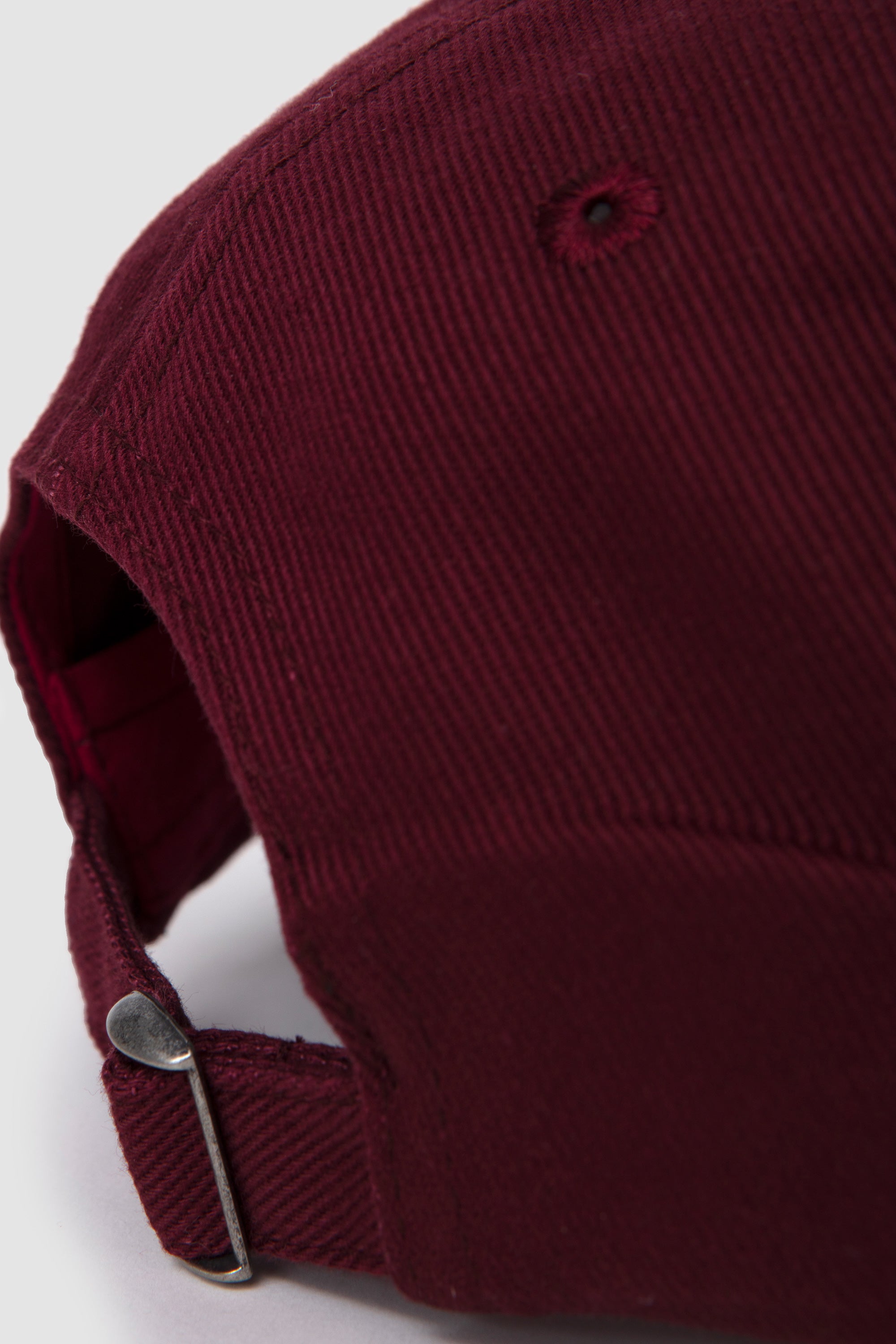 D Duck Twill Baseball Cap Burgundy_4