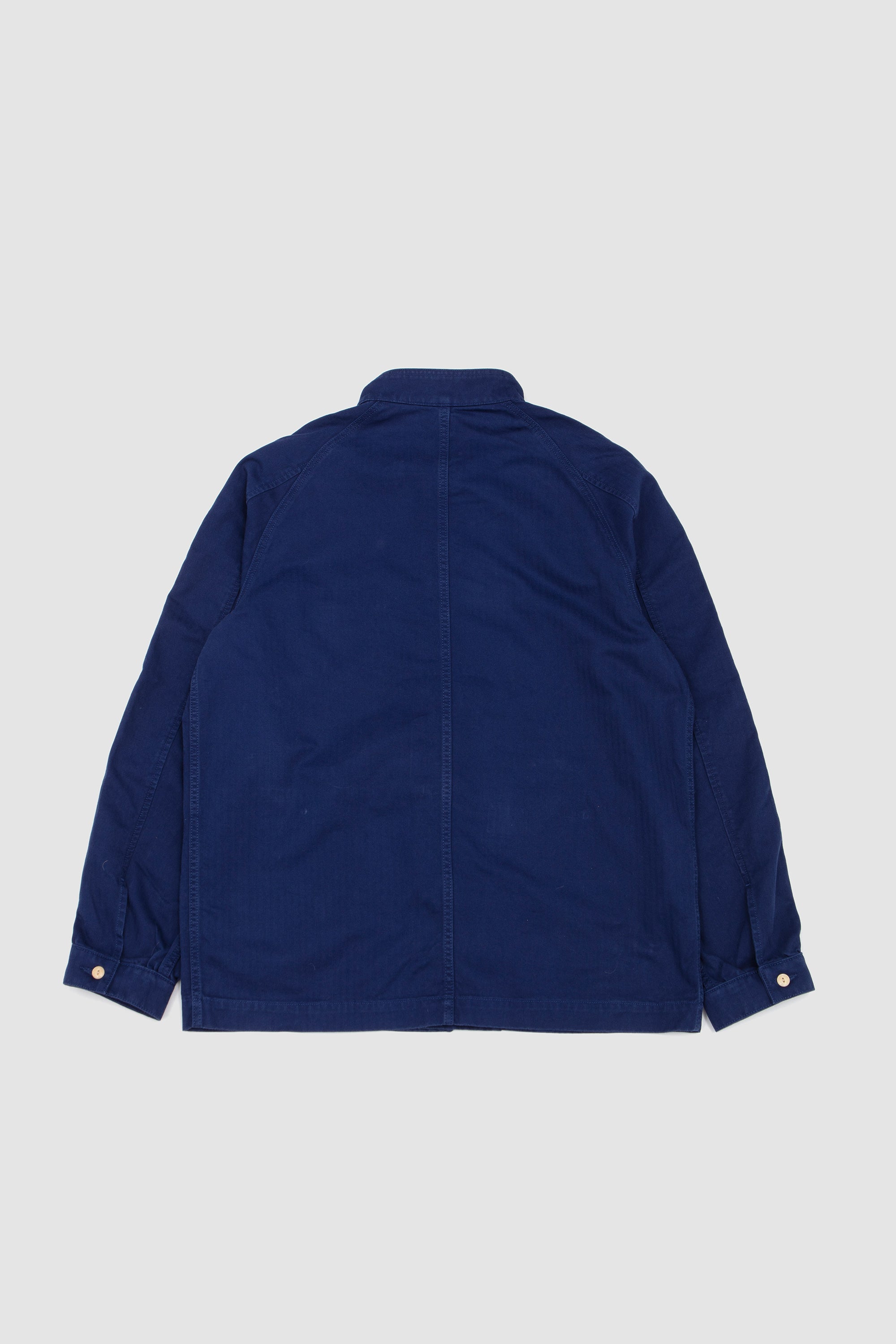 Herringbone Smock Artist Chore French Blue_4