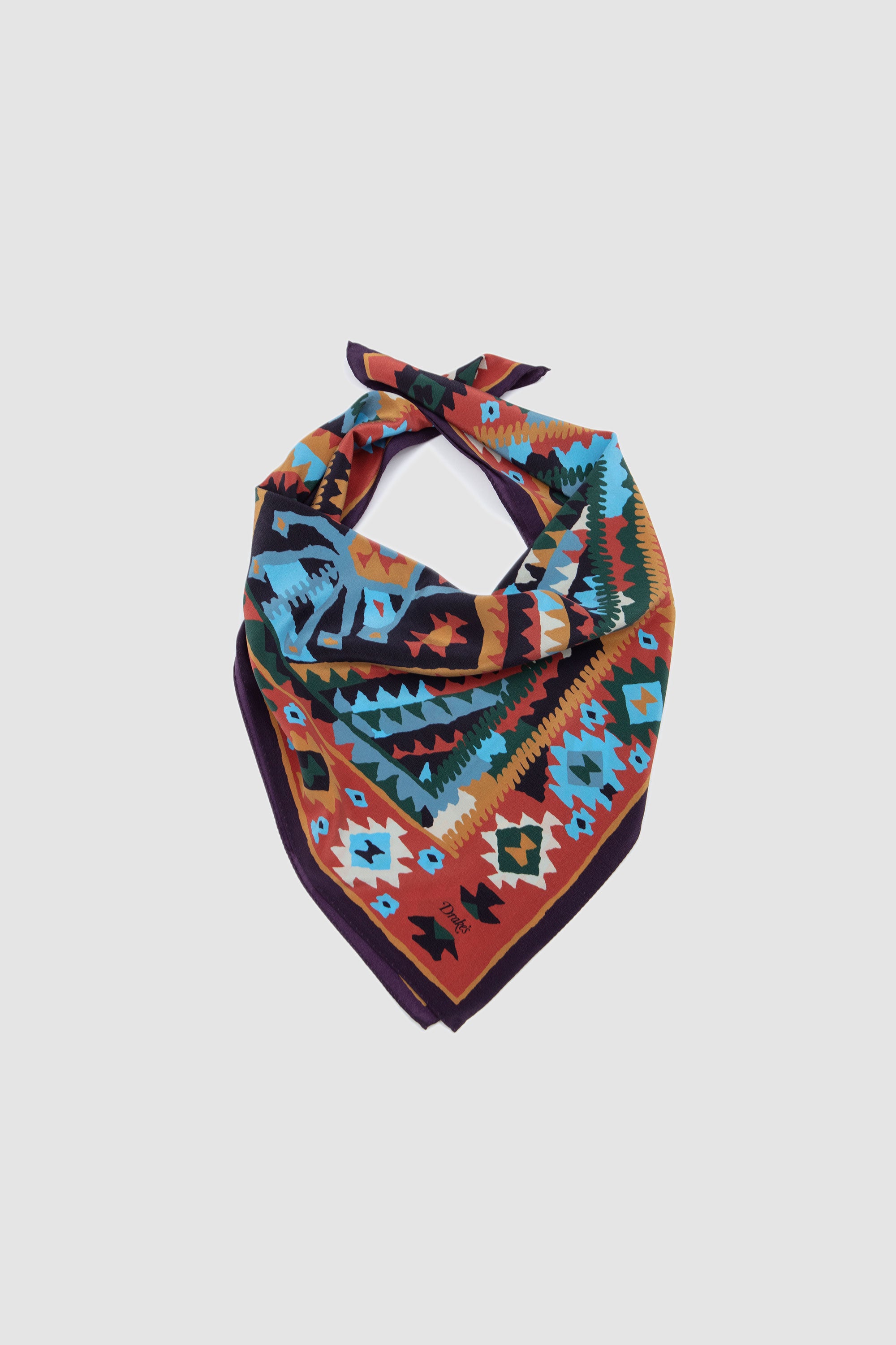 Kelim Bandana Navy/ Mustard_1