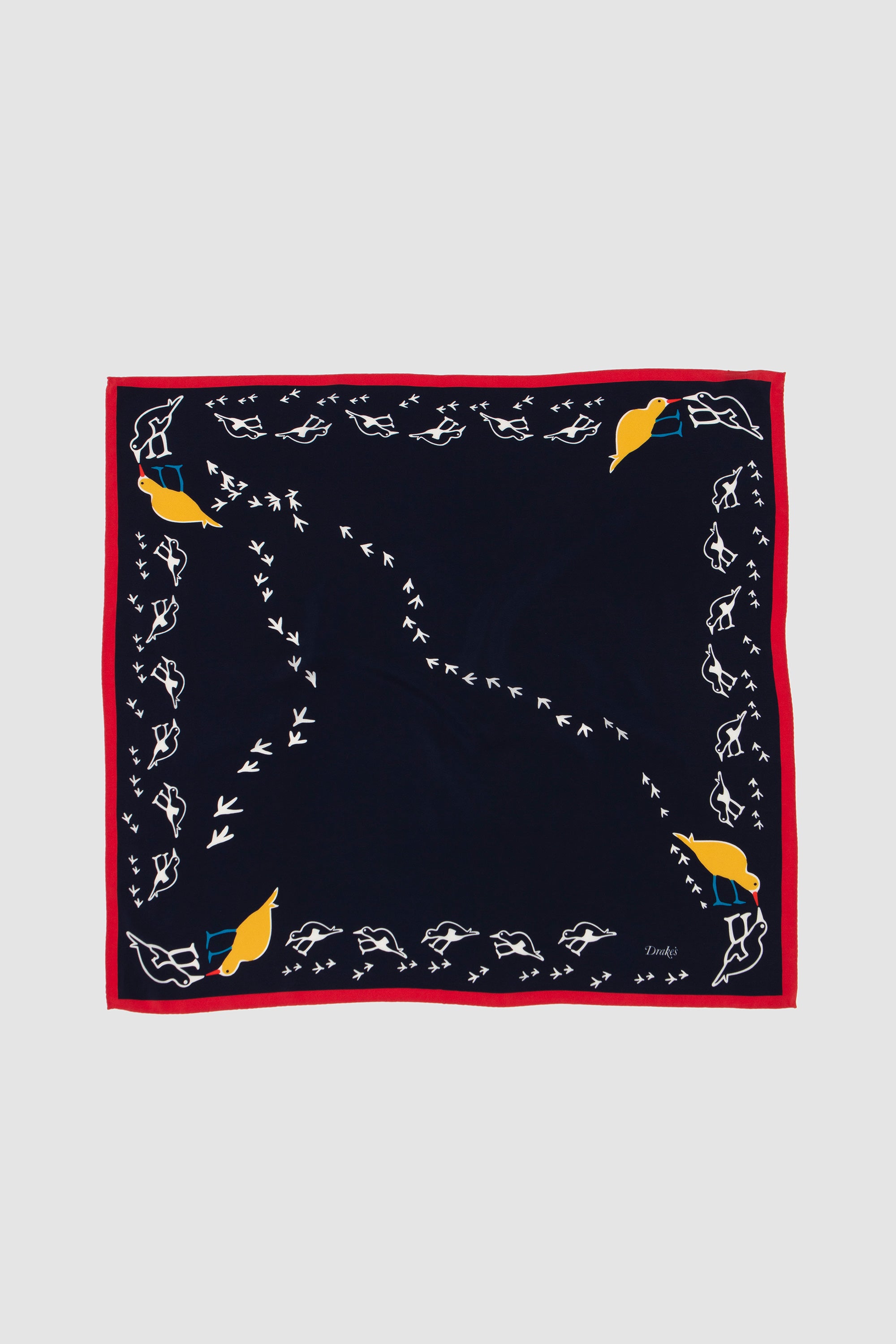Oyster Catcher Print Bandana Navy