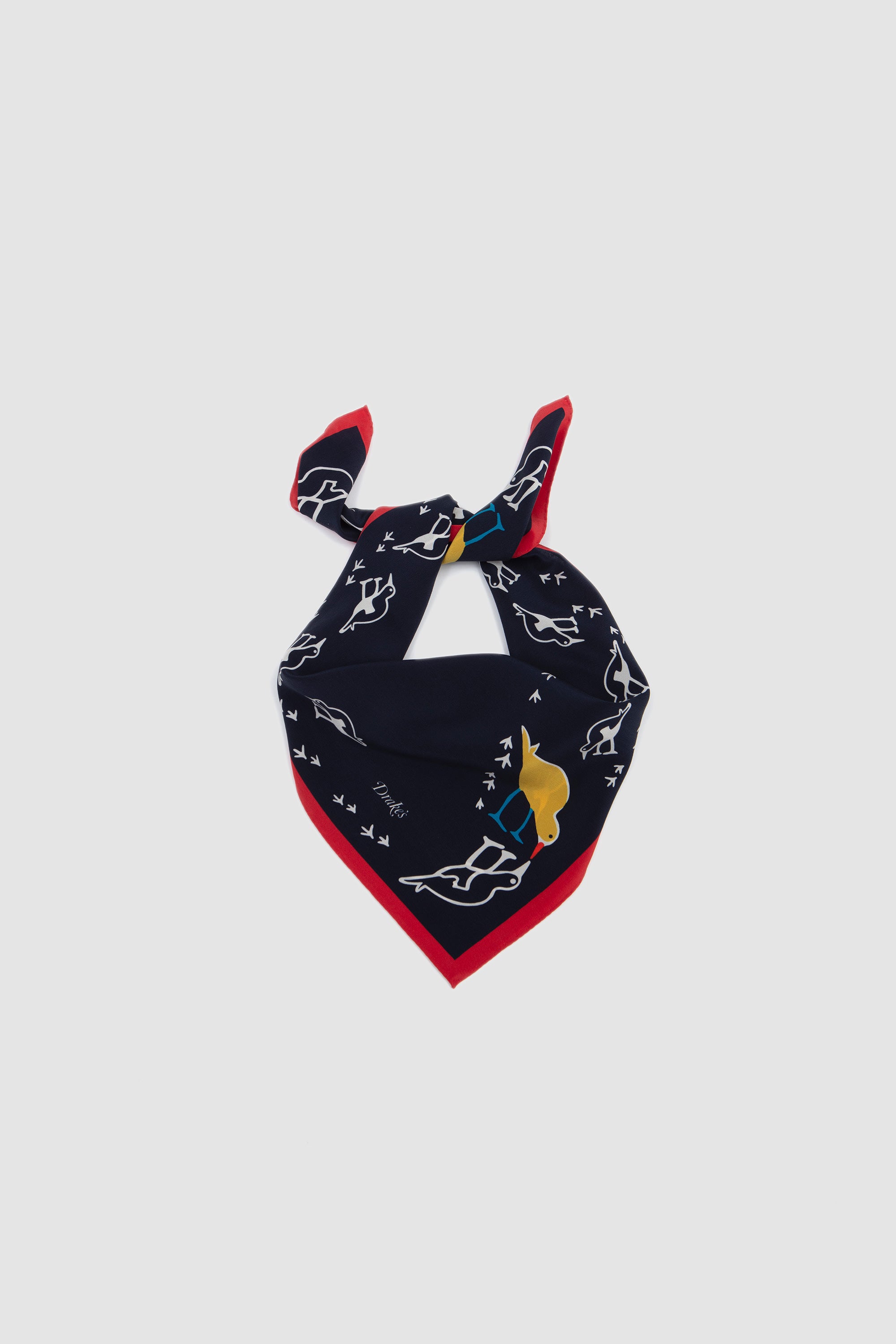 Oyster Catcher Print Bandana Navy