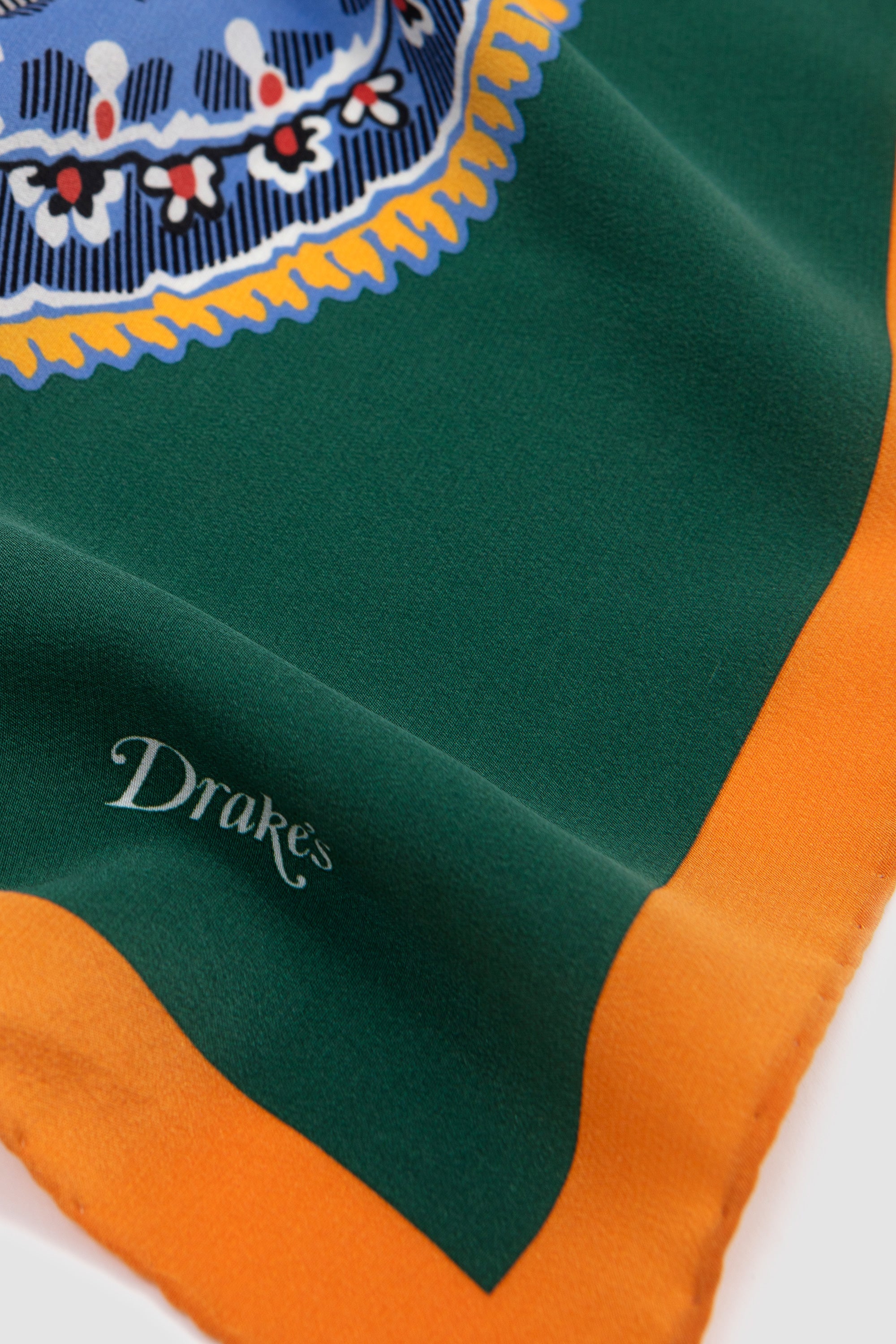 Paisley Print Bandana Dark Green