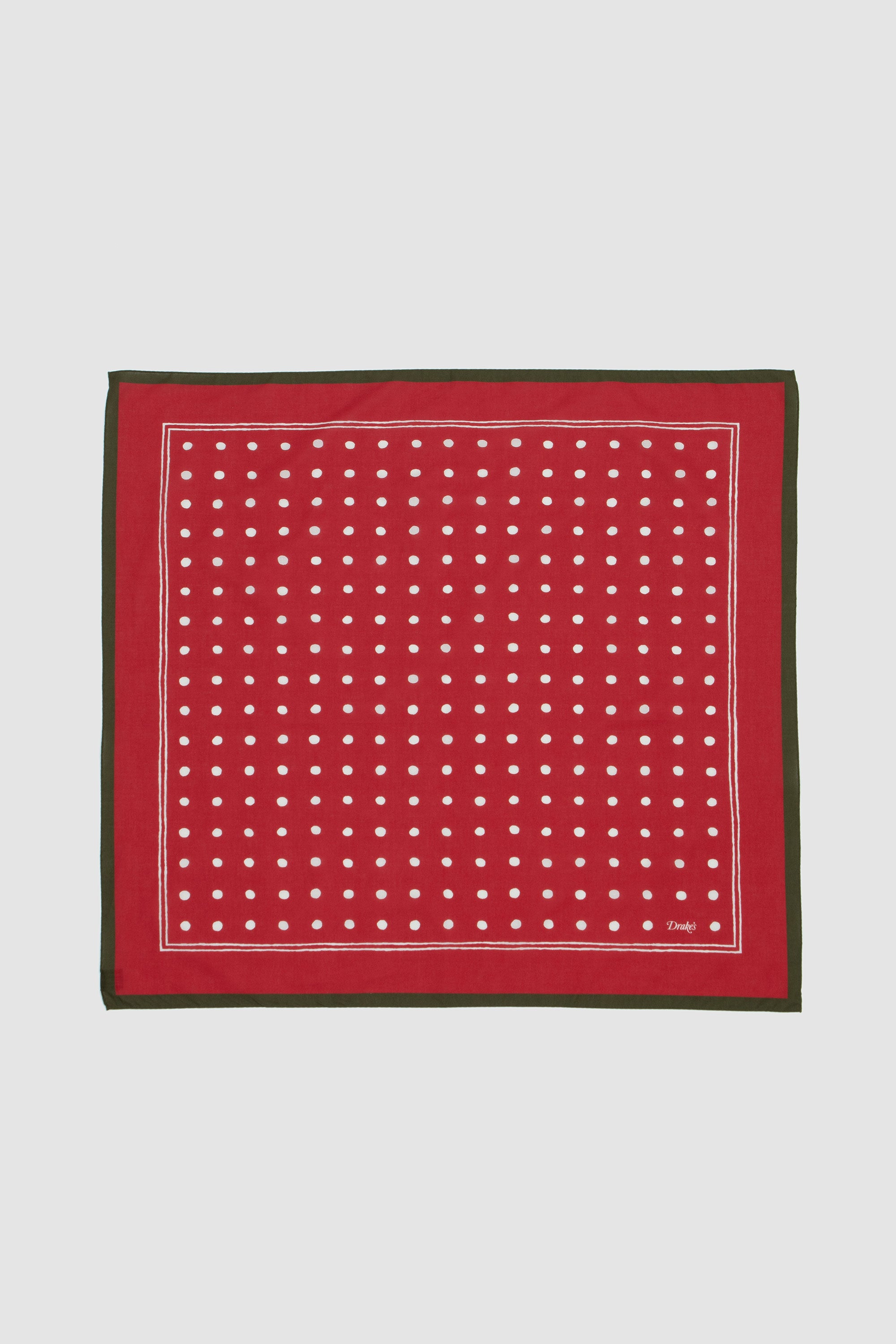 Polka Dot Bandana Red