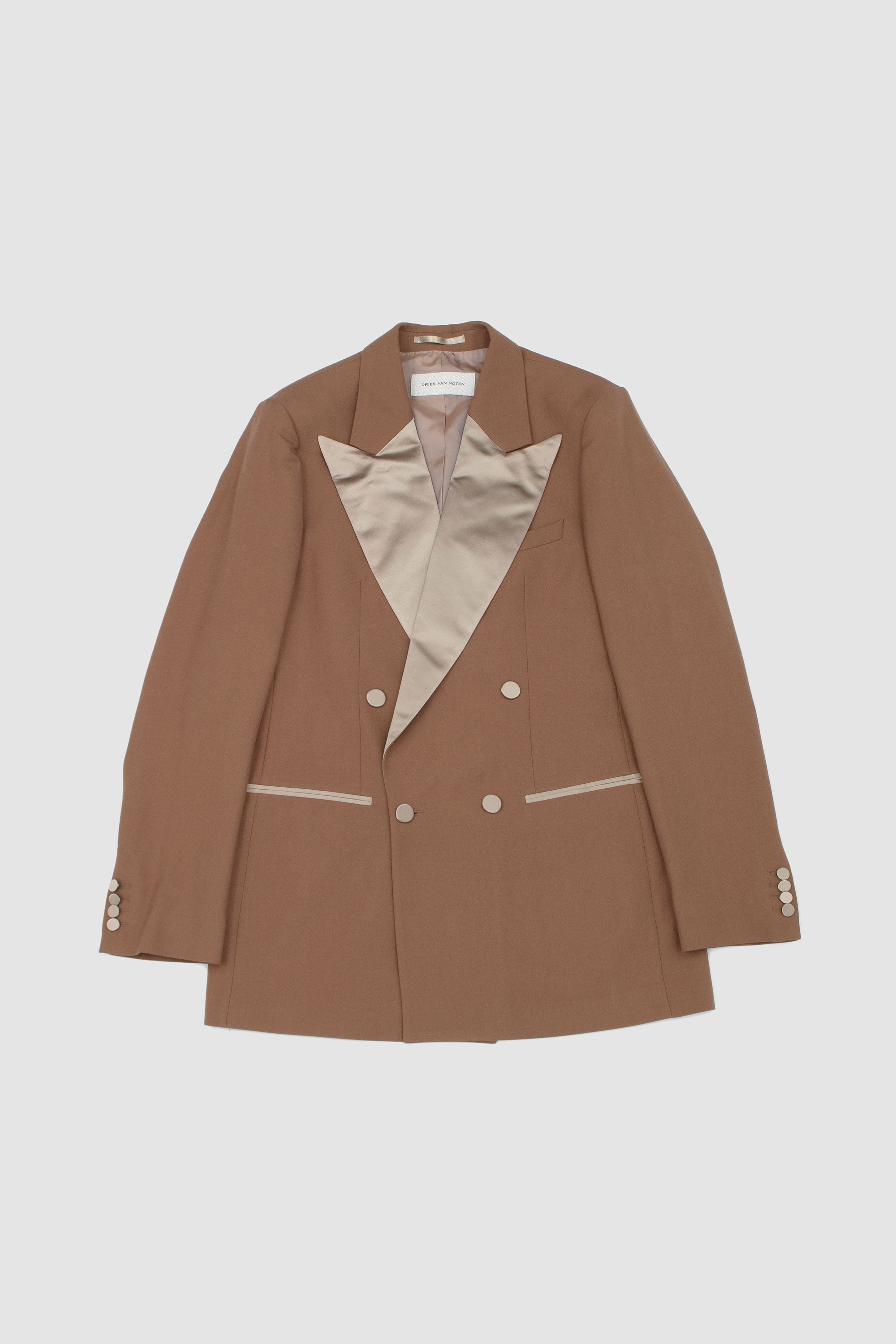 Barton Tux Jacket Tan