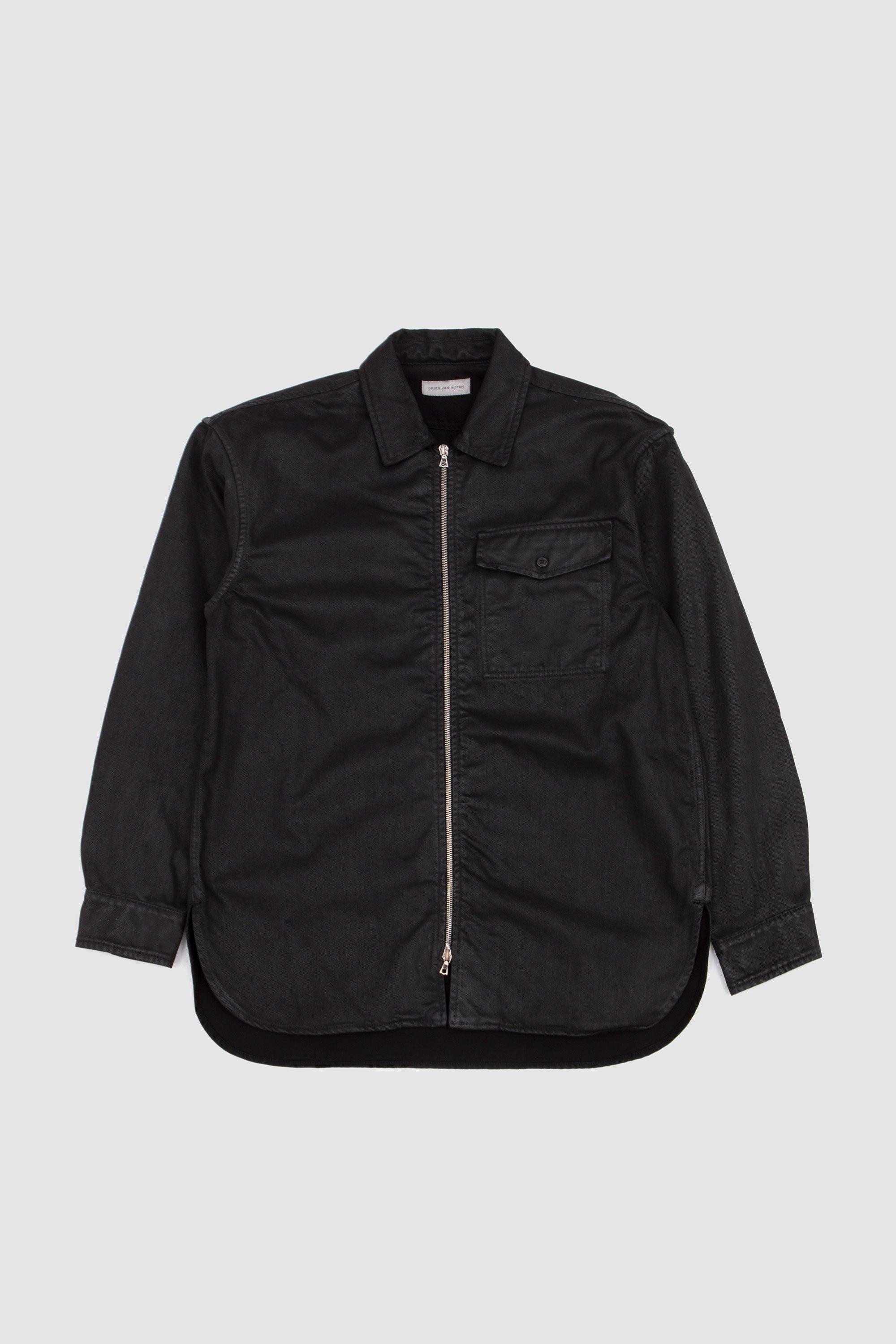 Croomson Denim Shirt Black