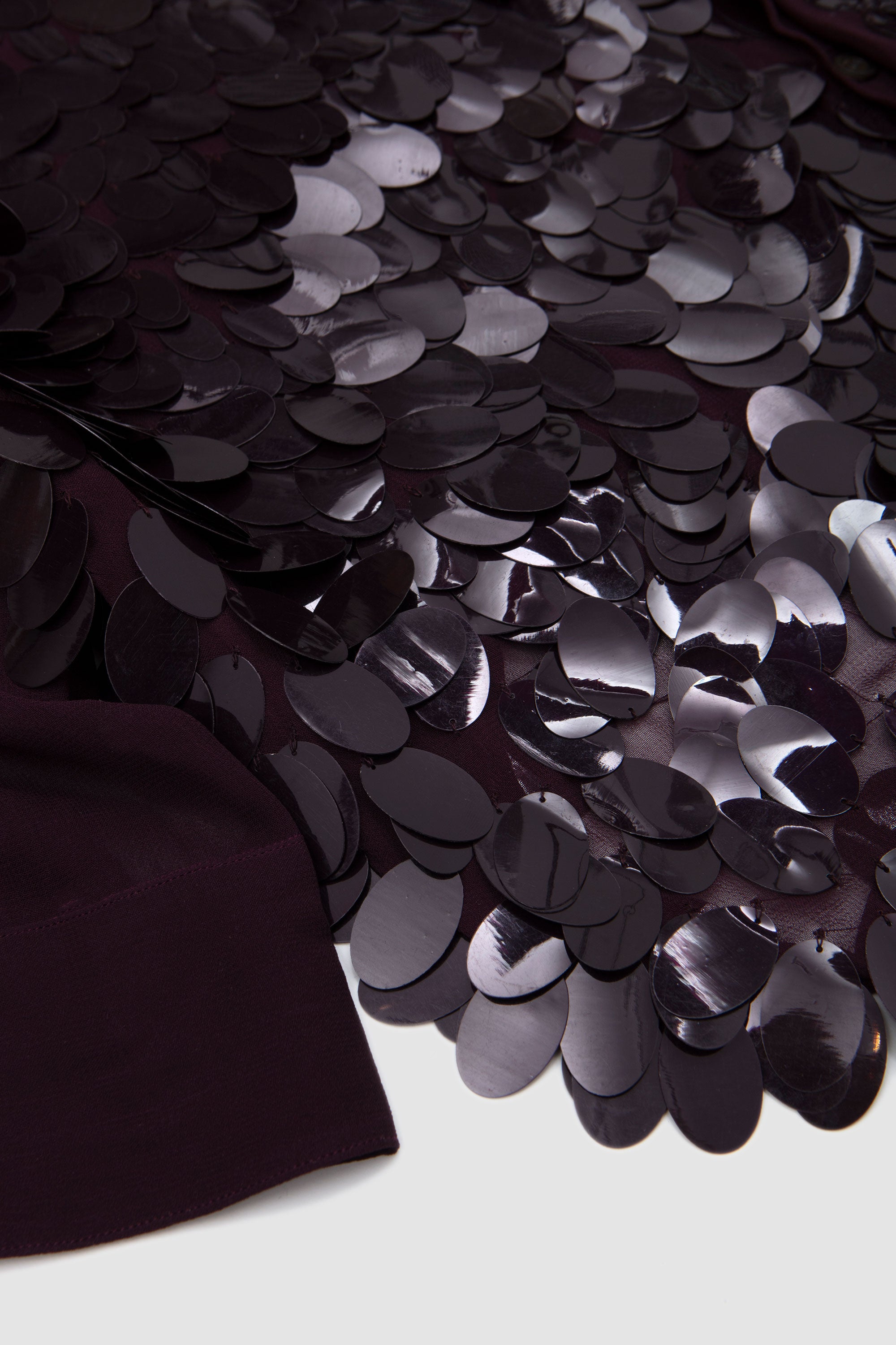 Curles Embroidery Shirt Burgundy