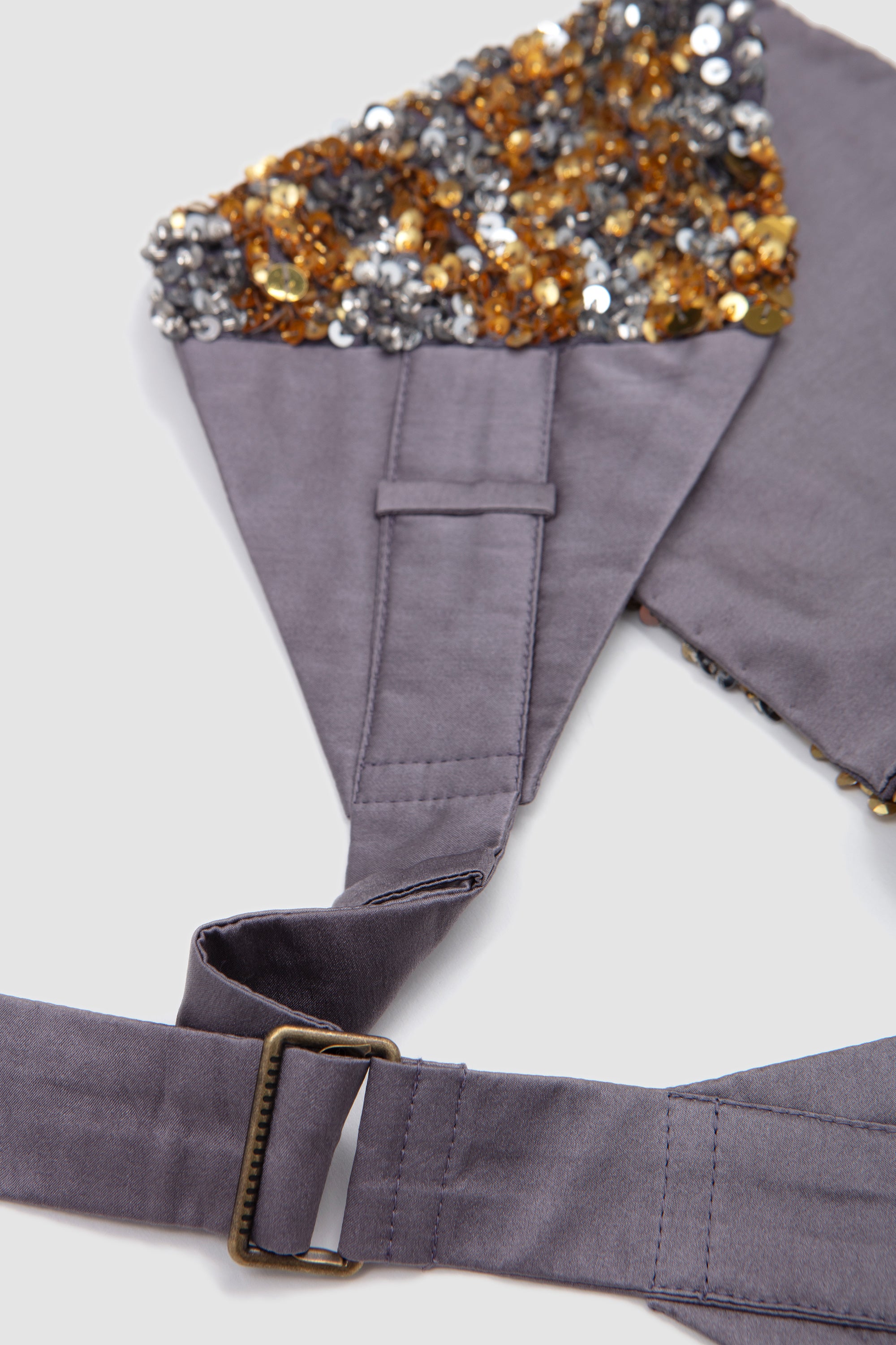 Giotto Embellished Belt Silver