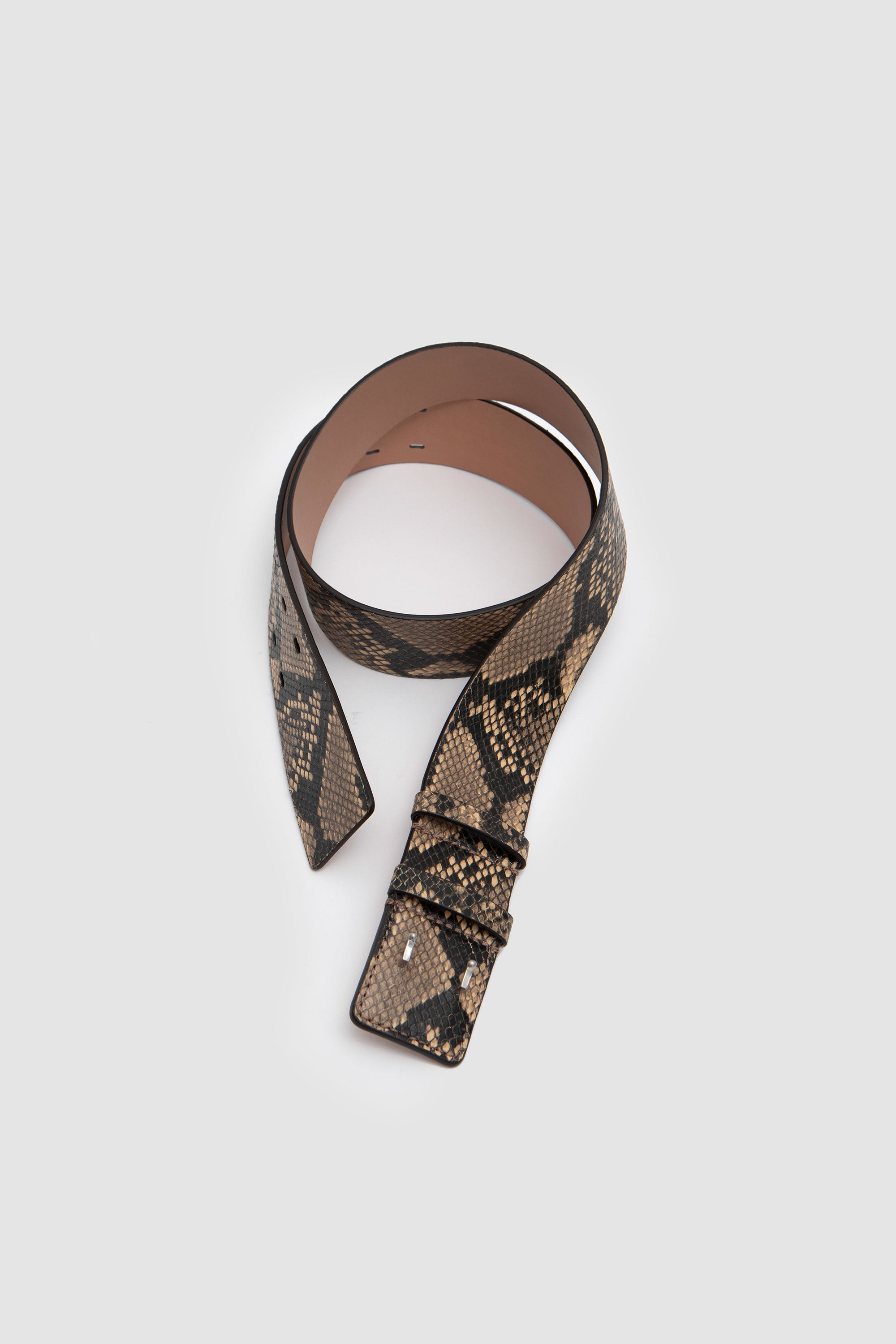 Leather Belt Beige_2