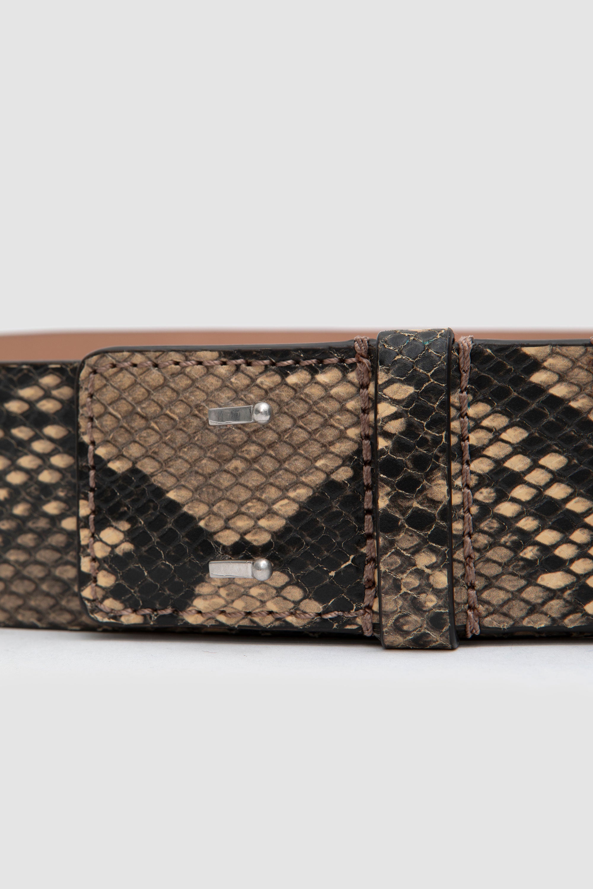 Leather Belt Beige_3