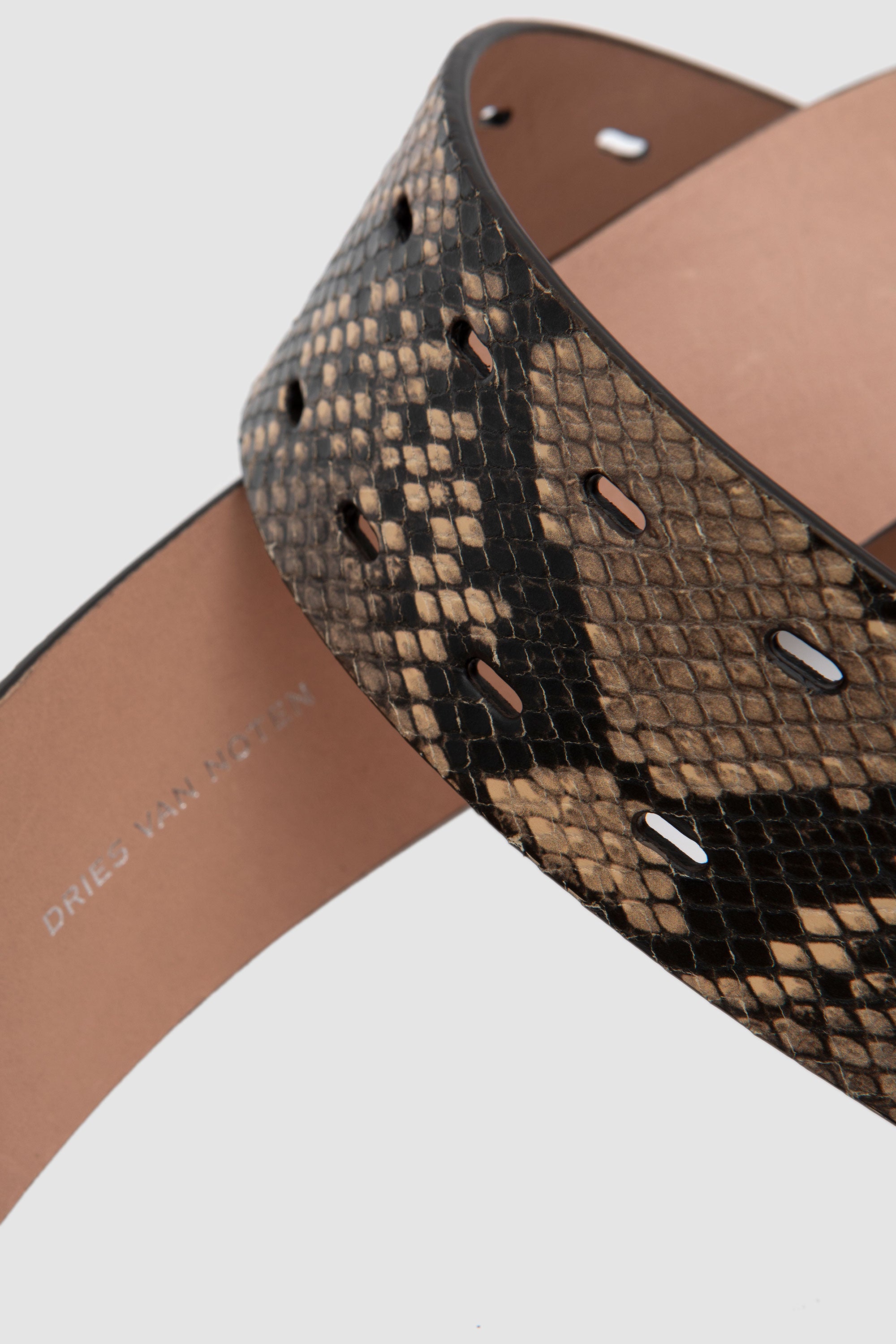 Leather Belt Beige_4