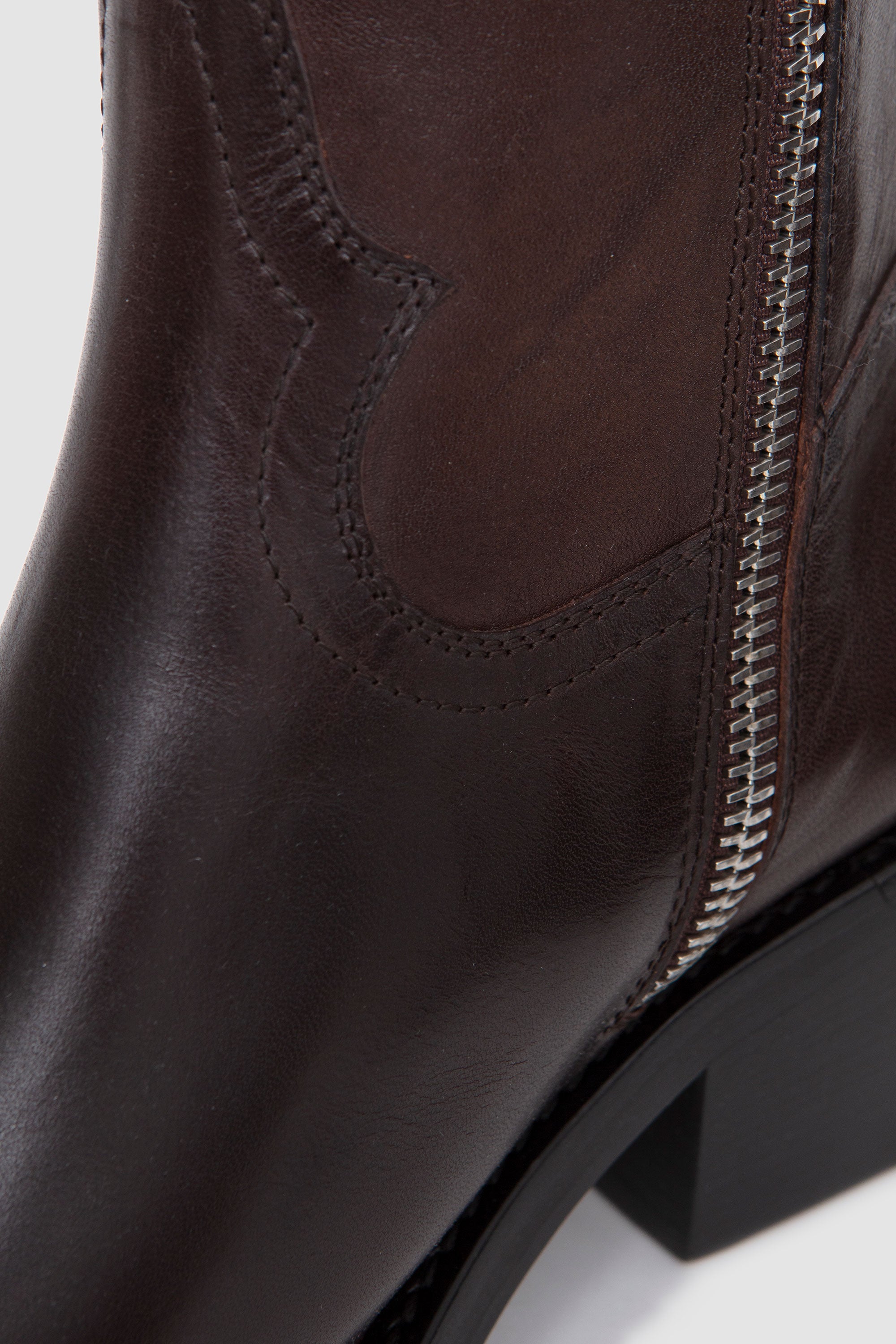 Leather Boots Dark Brown_5