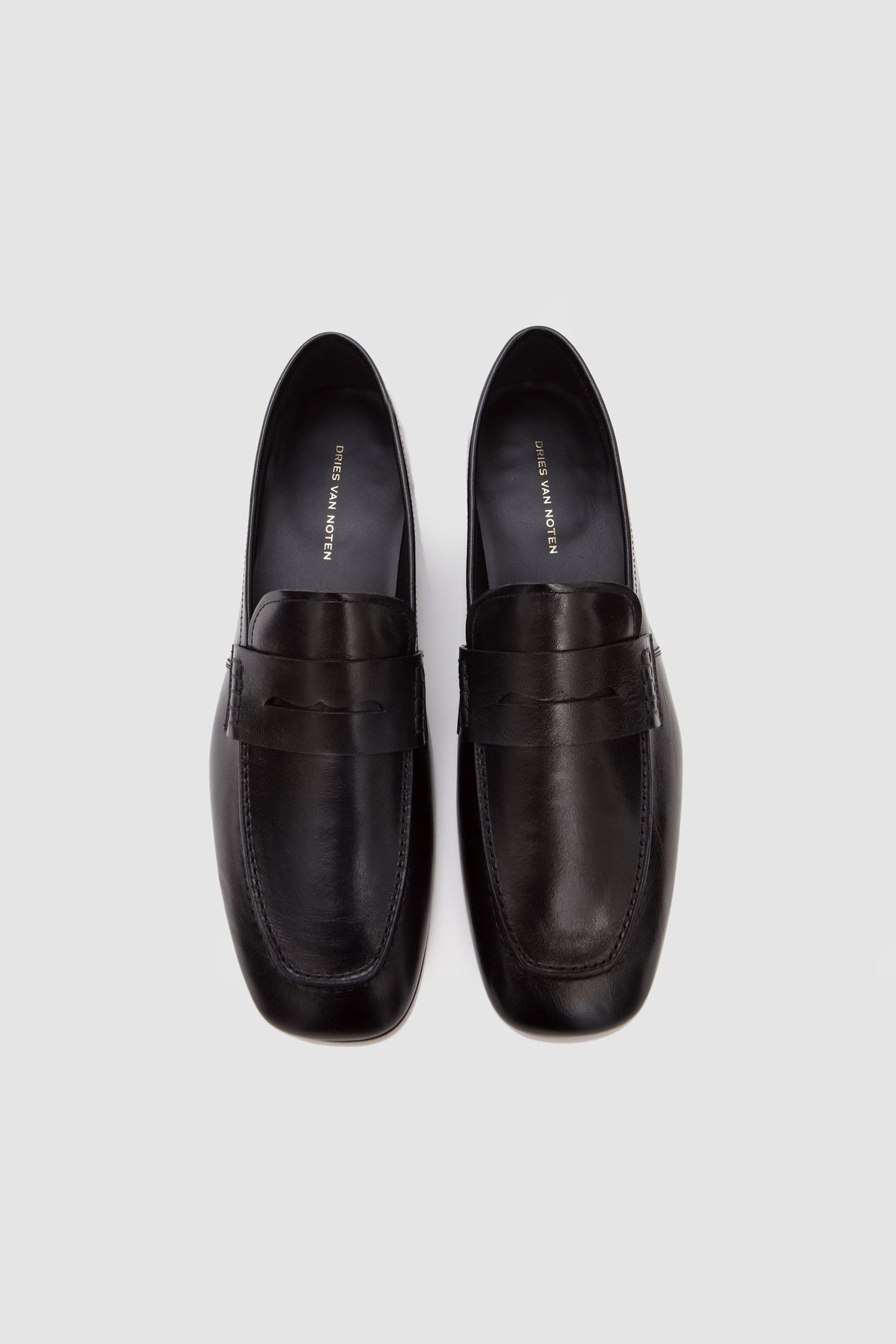 Leather Loafers Black_3