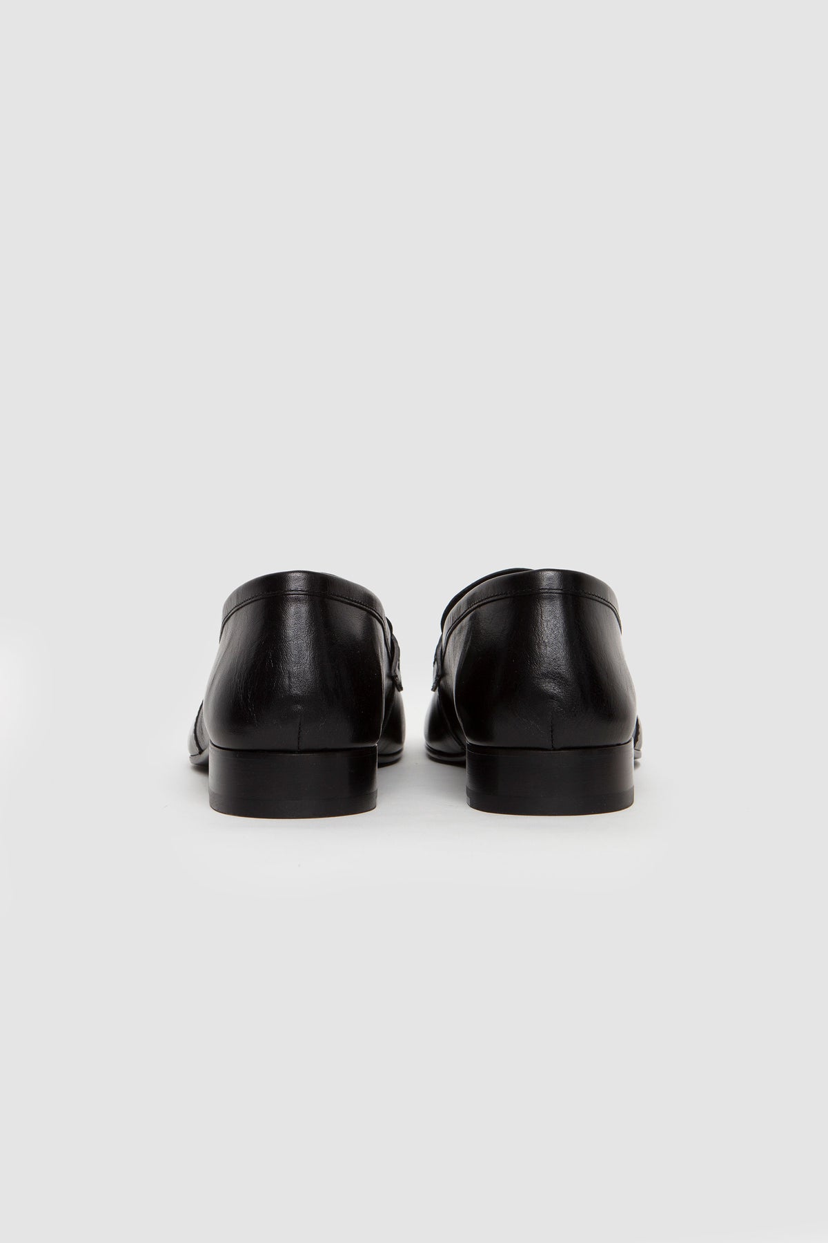 Leather Loafers Black_8