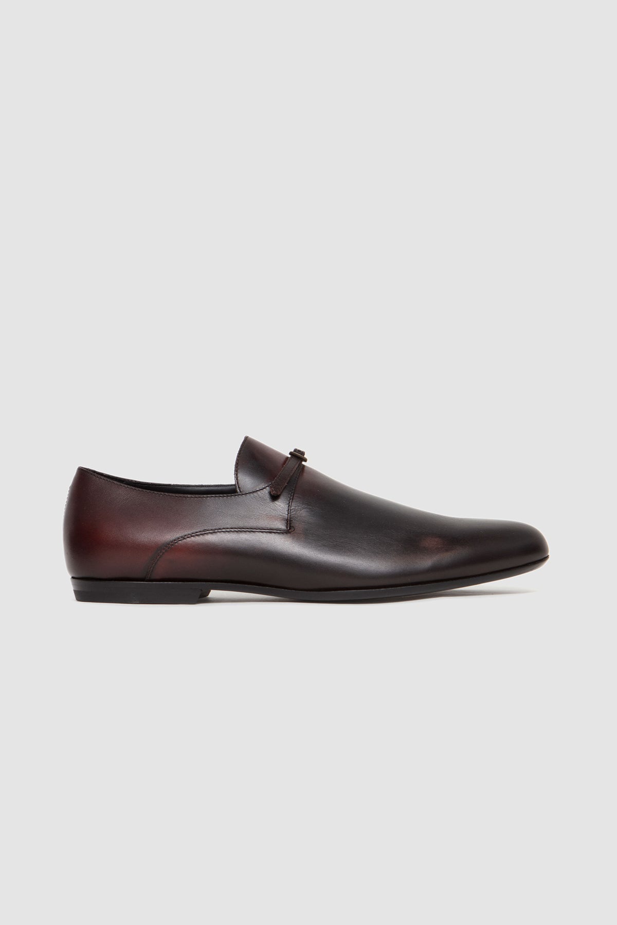 Leather Monk-Strap Shoes