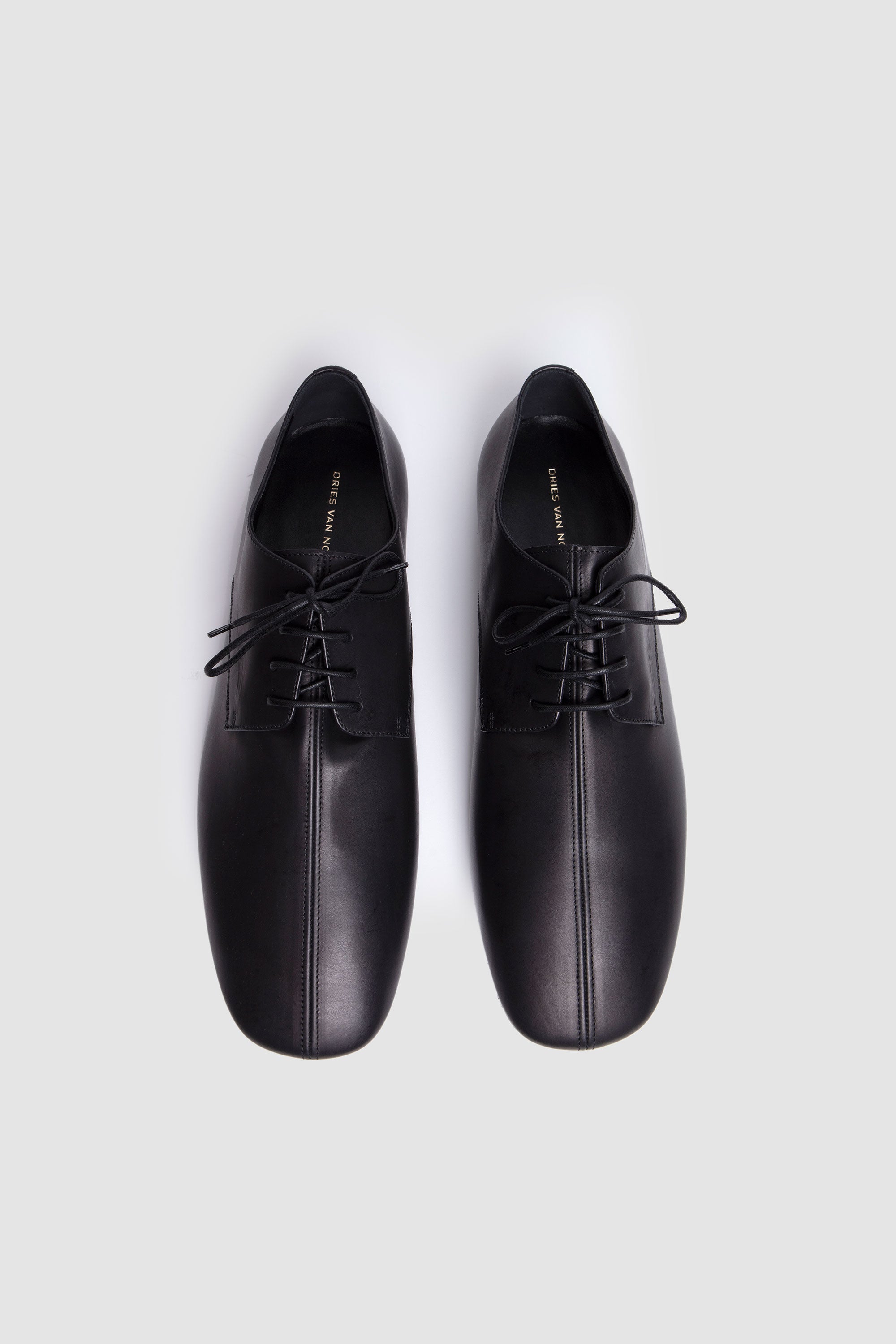 Leather Oxford Shoes Black