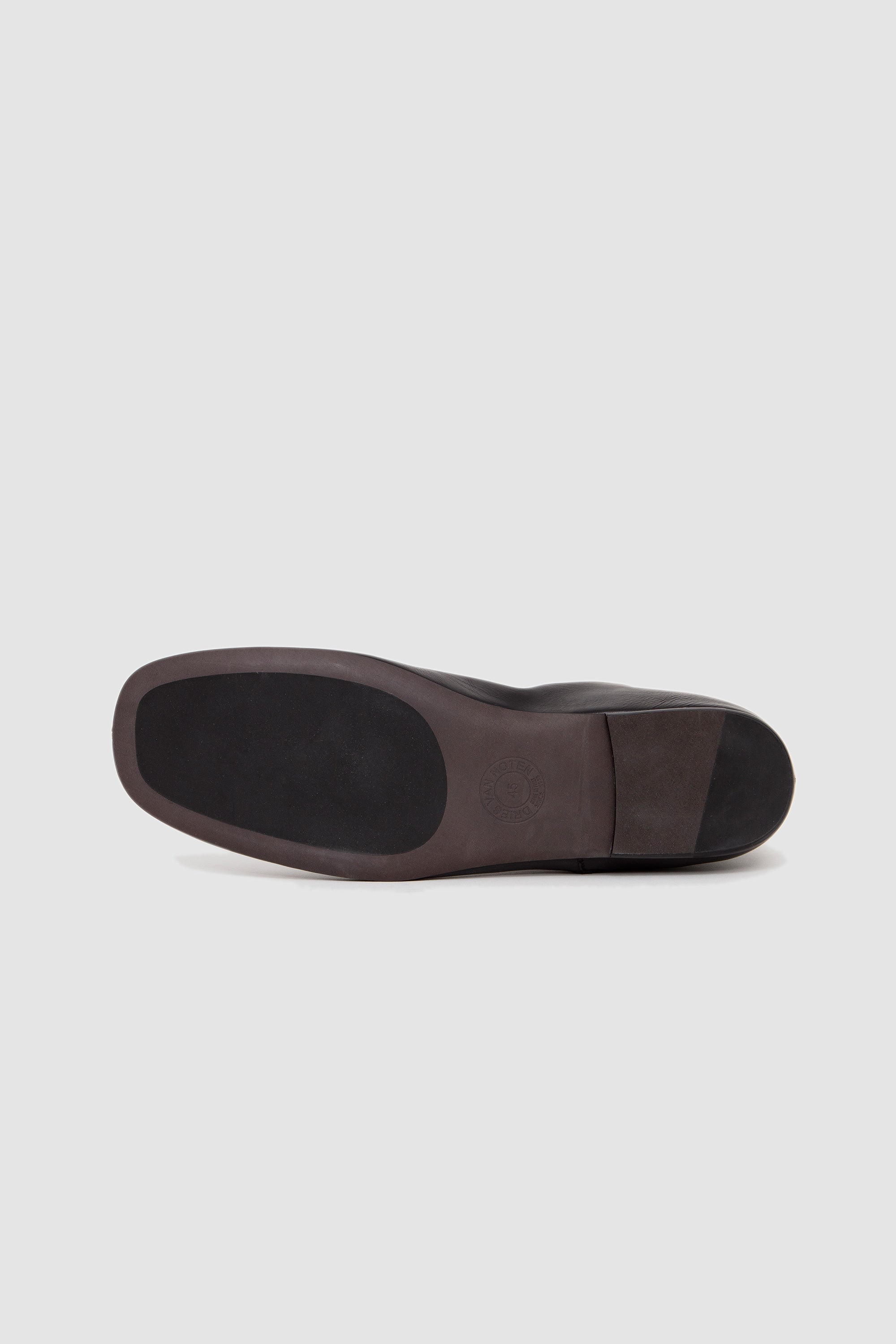 Leather Sock Boots Black_8