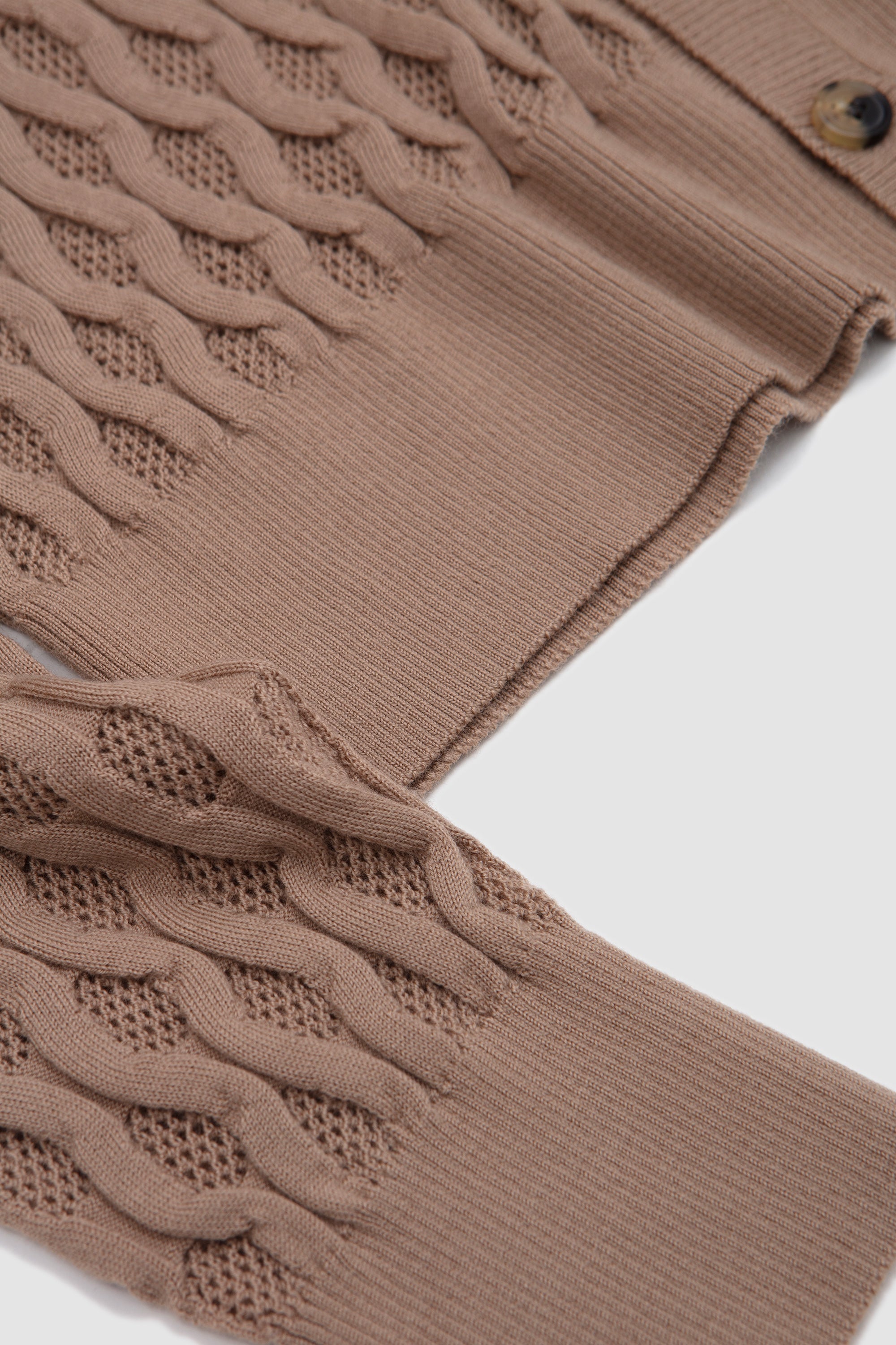 Molecule Cardigan Camel