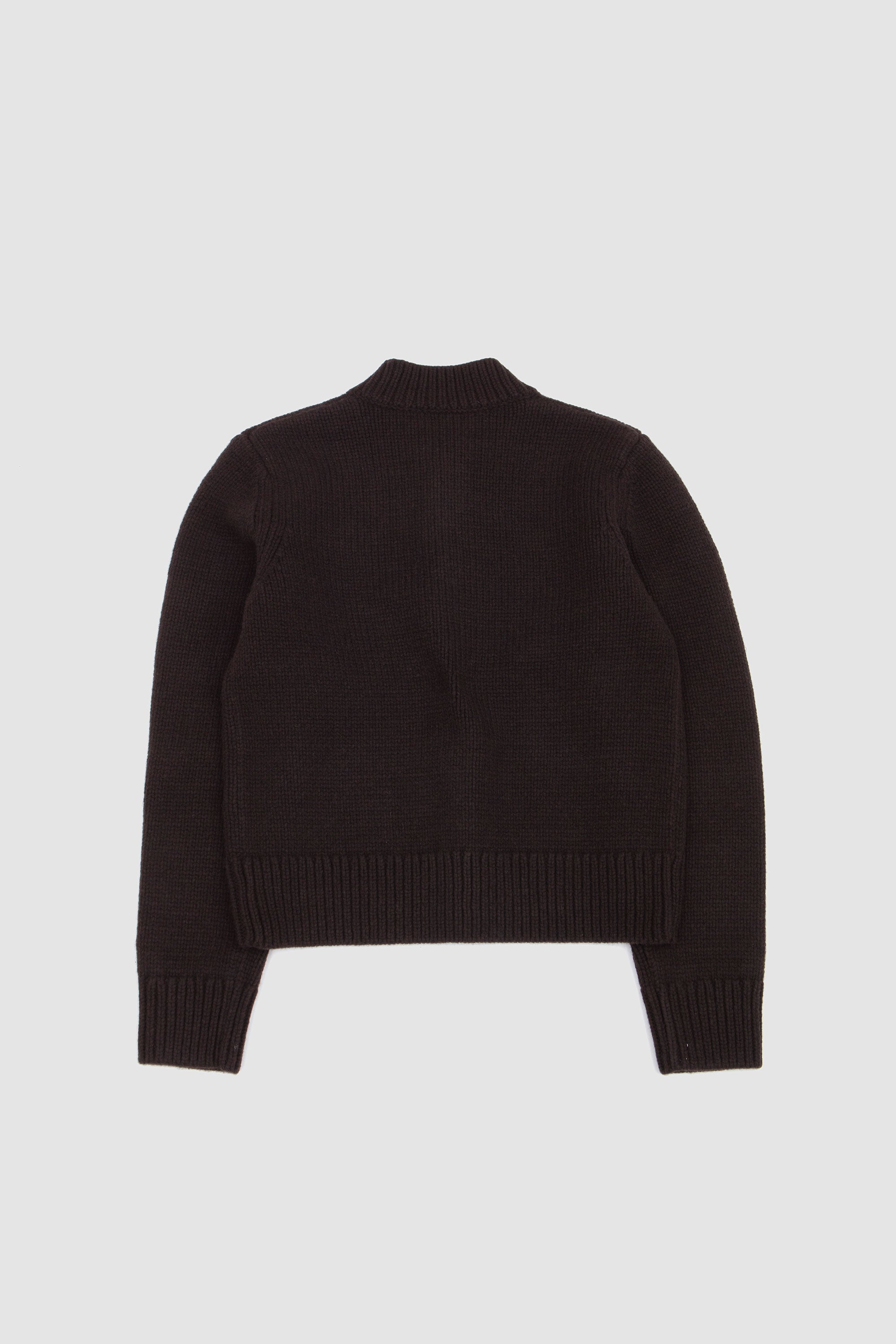 Moorea Cardigan Dark Brown_4