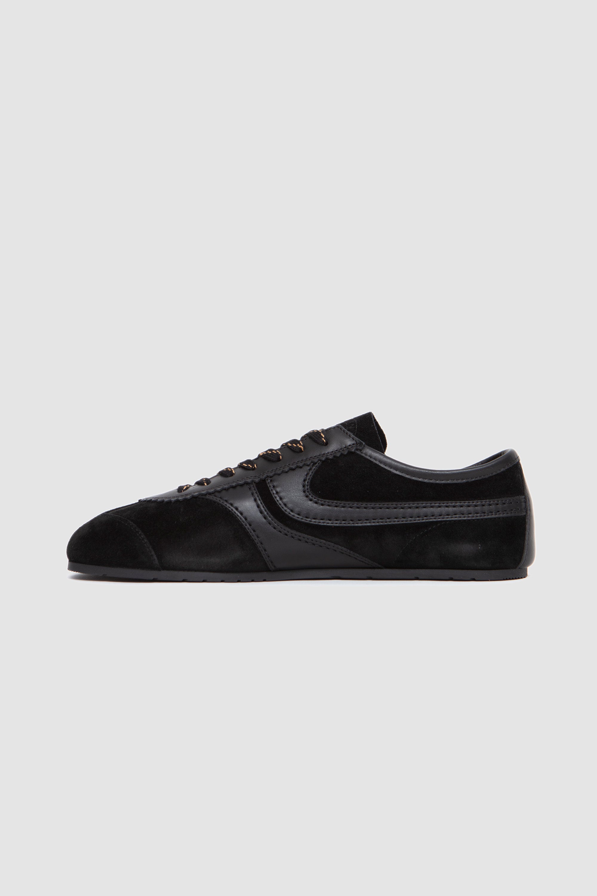 Suede Sneakers Black_4