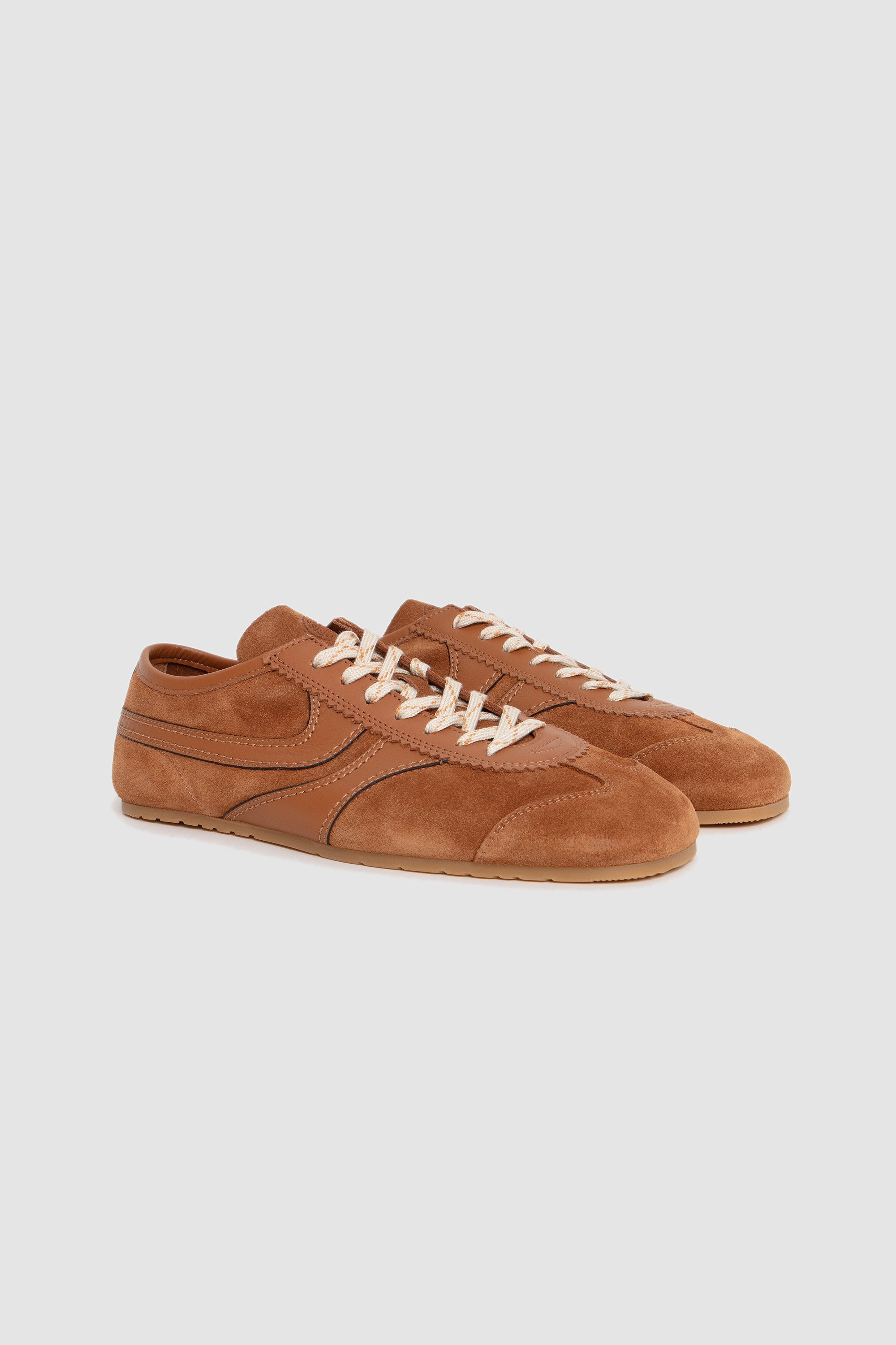 Suede Sneakers Tan_2