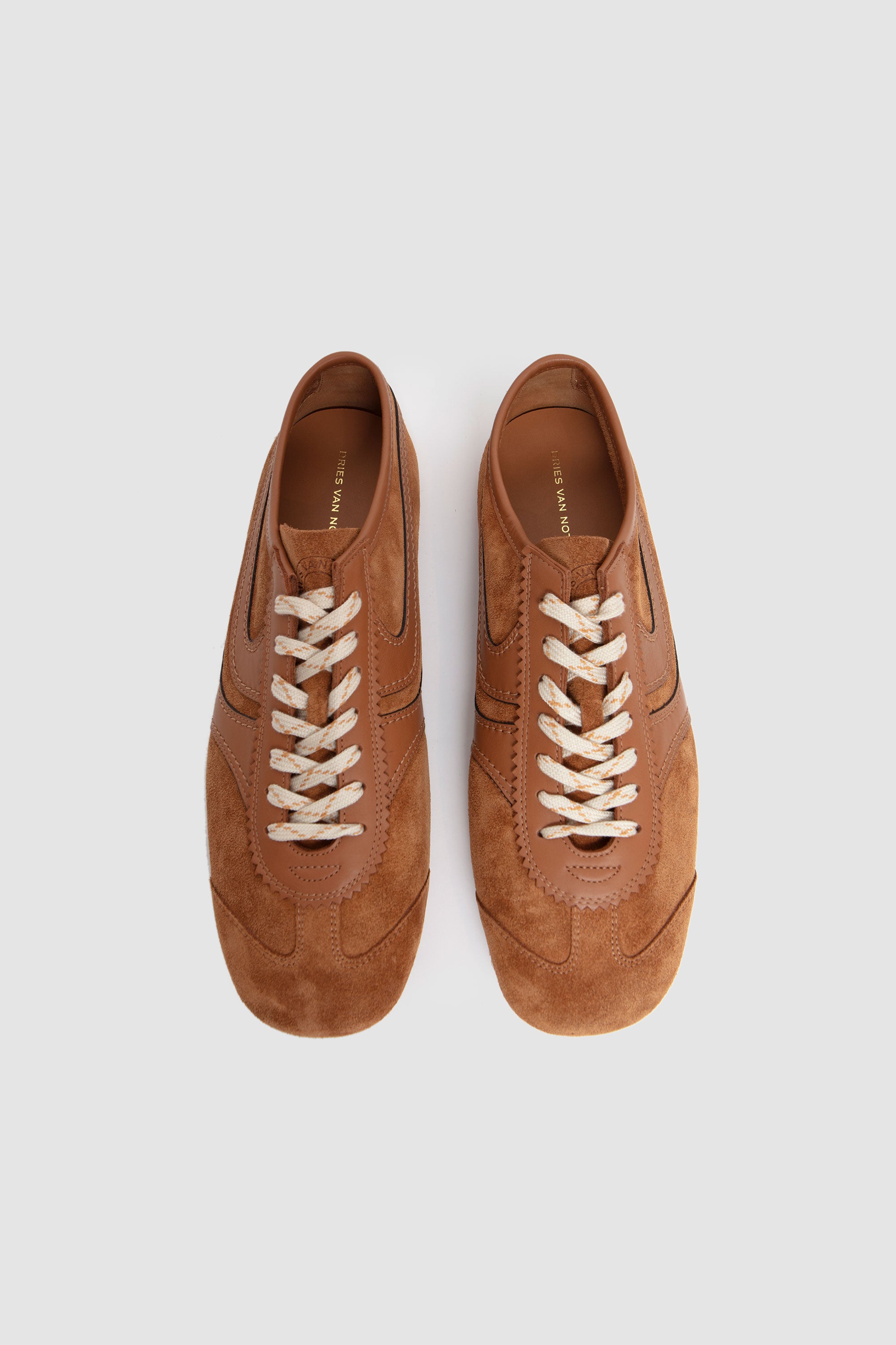 Suede Sneakers Tan