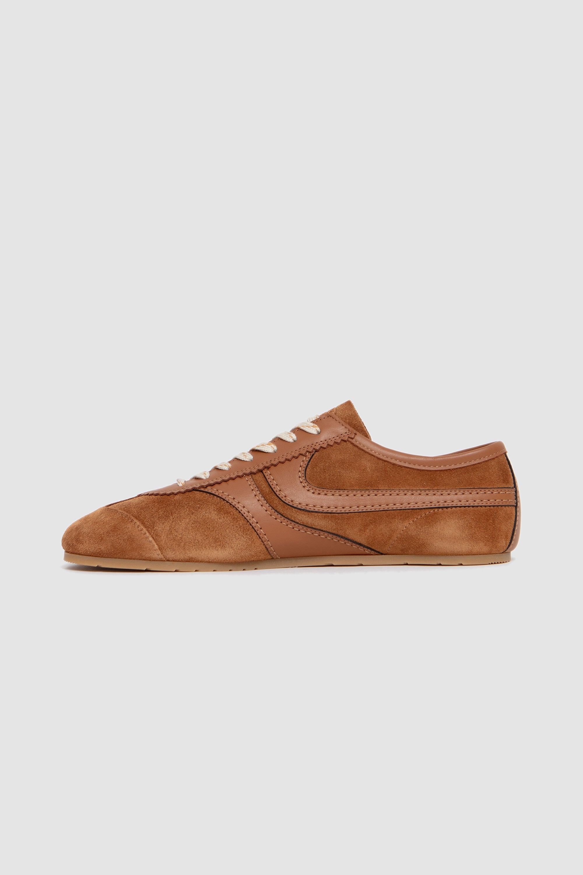 Suede Sneakers Tan_4