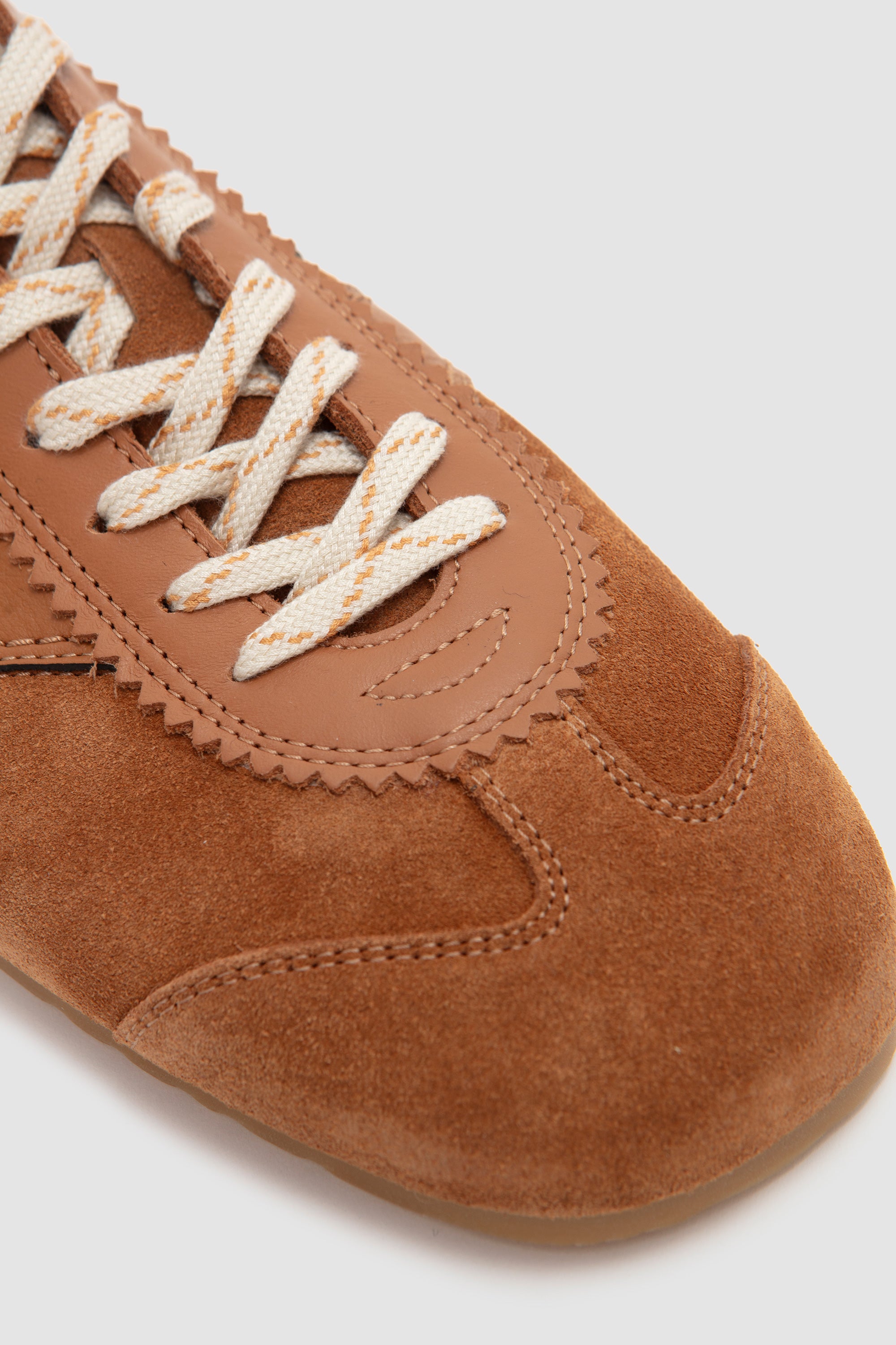 Suede Sneakers Tan_5