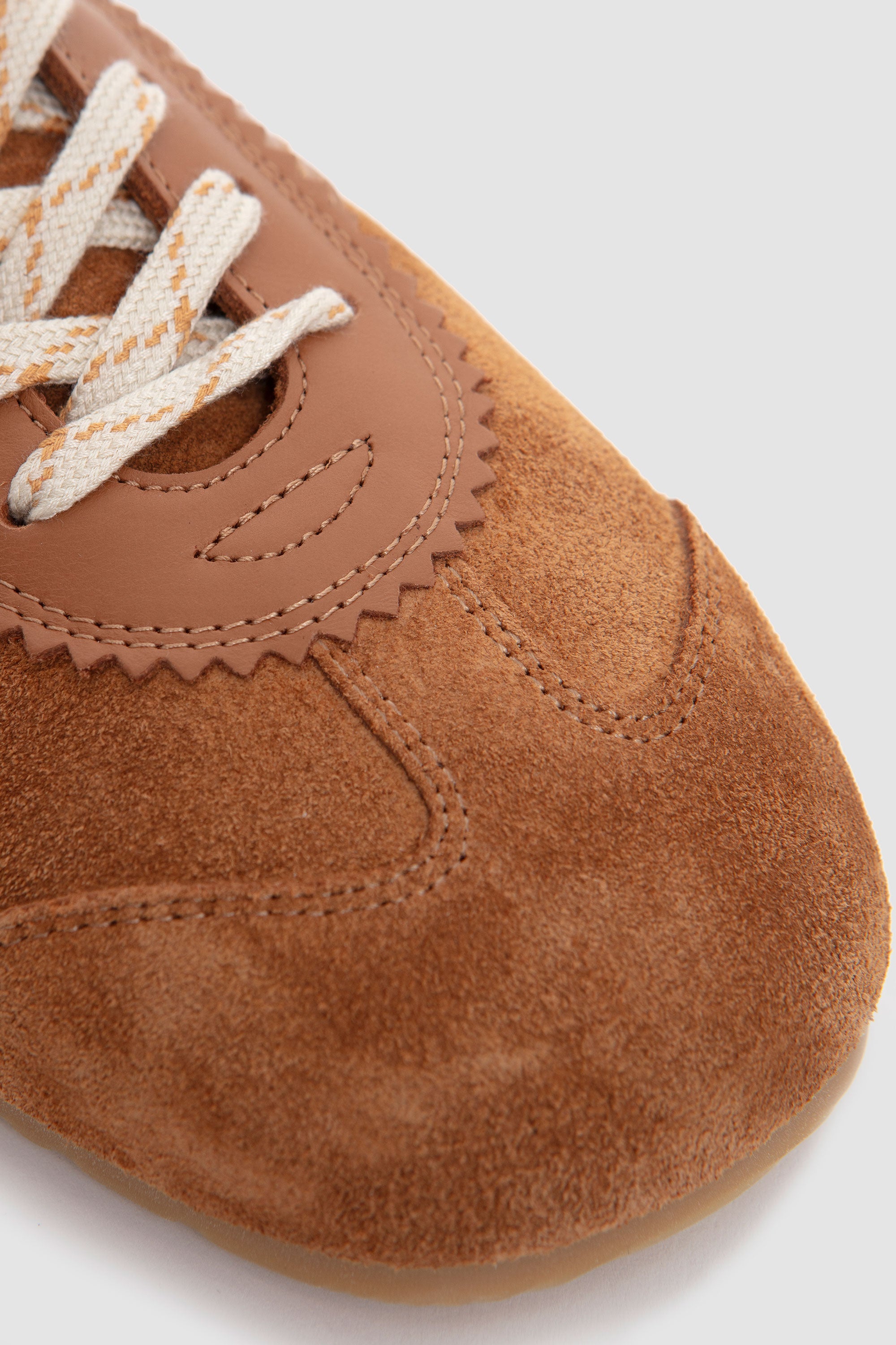 Suede Sneakers Tan_5