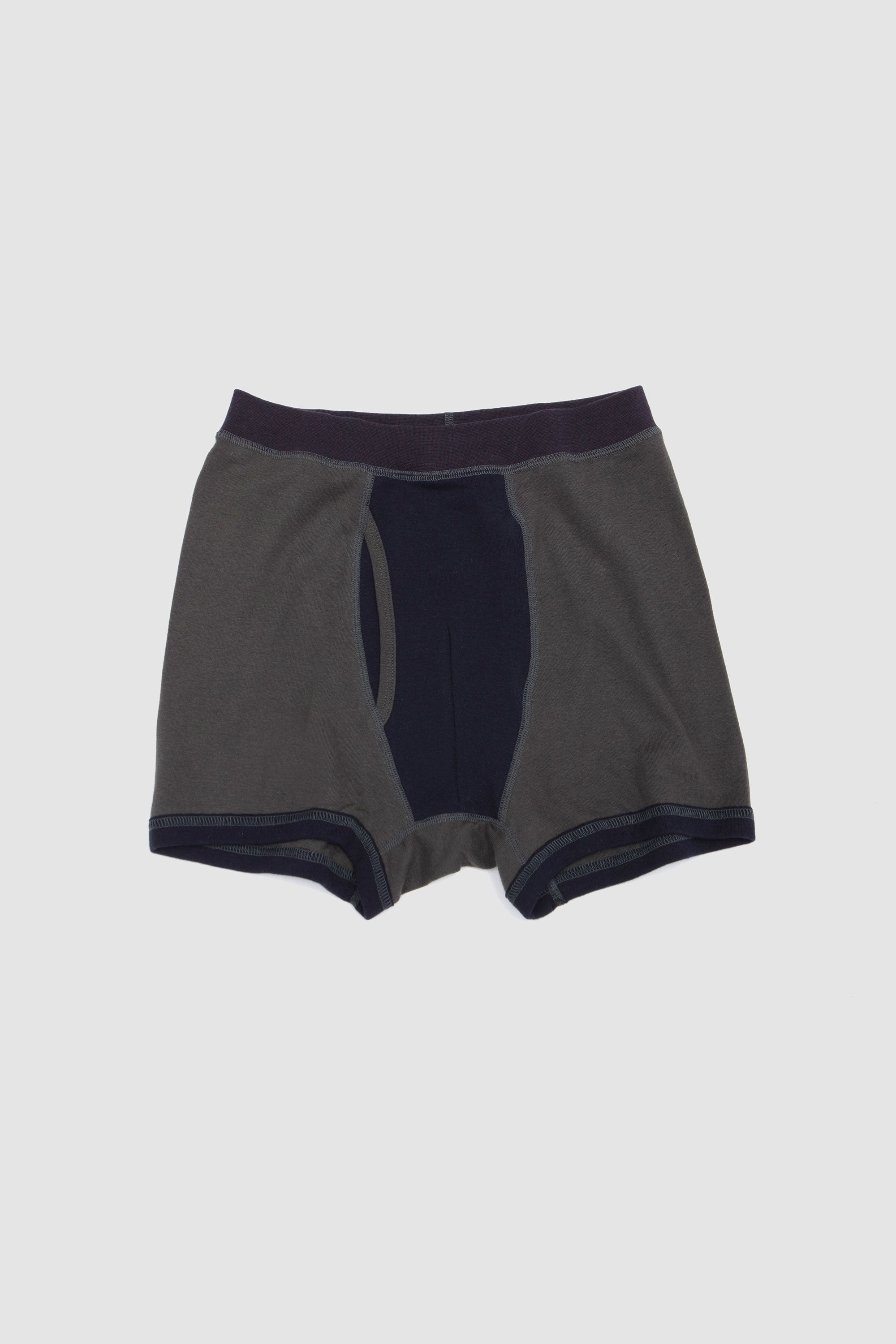 John Boxer Charcoal Khaki/ Black Navy_1