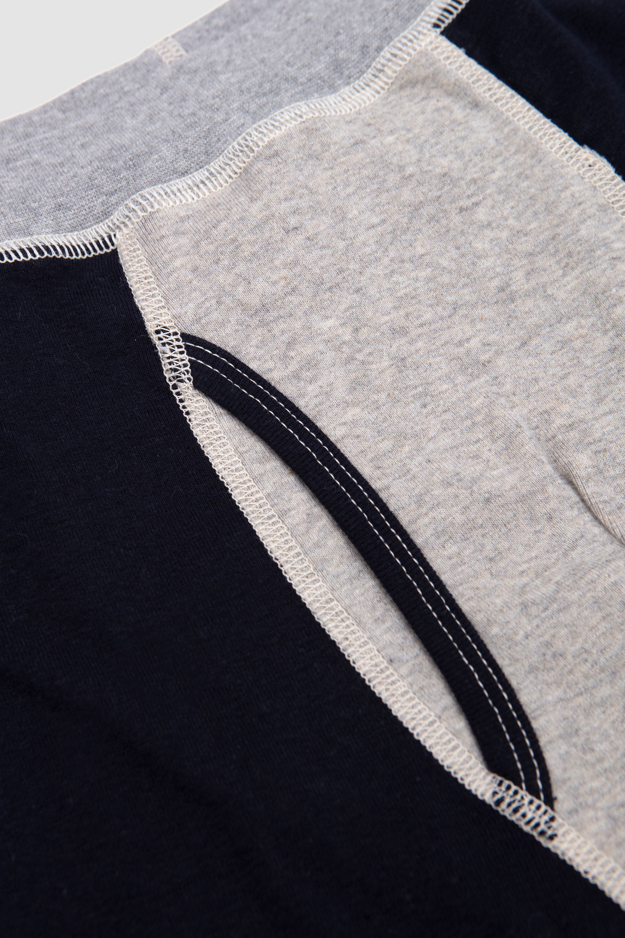 John Boxer Light Melange/ Black Navy_2