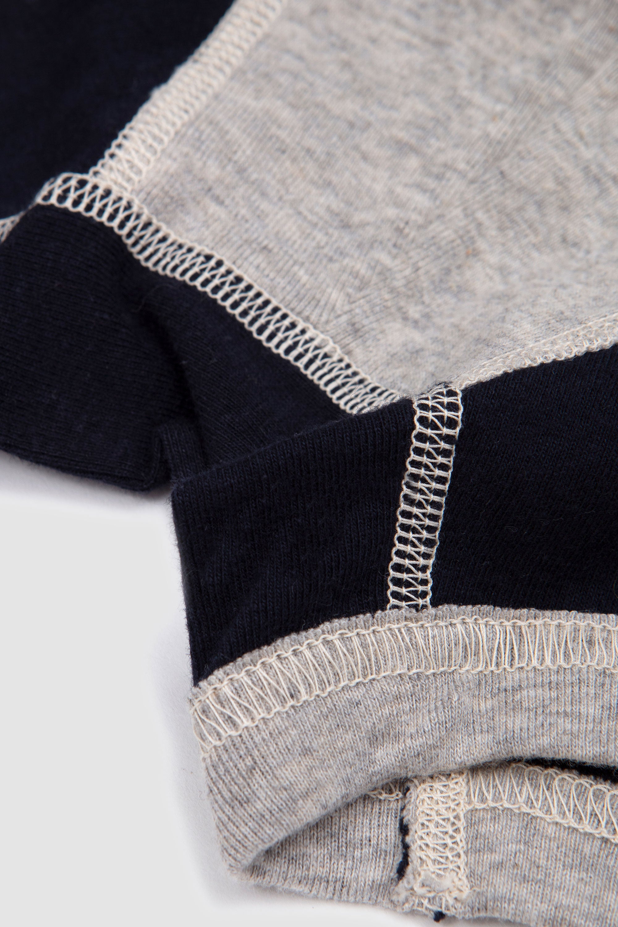 John Boxer Light Melange/ Black Navy_3