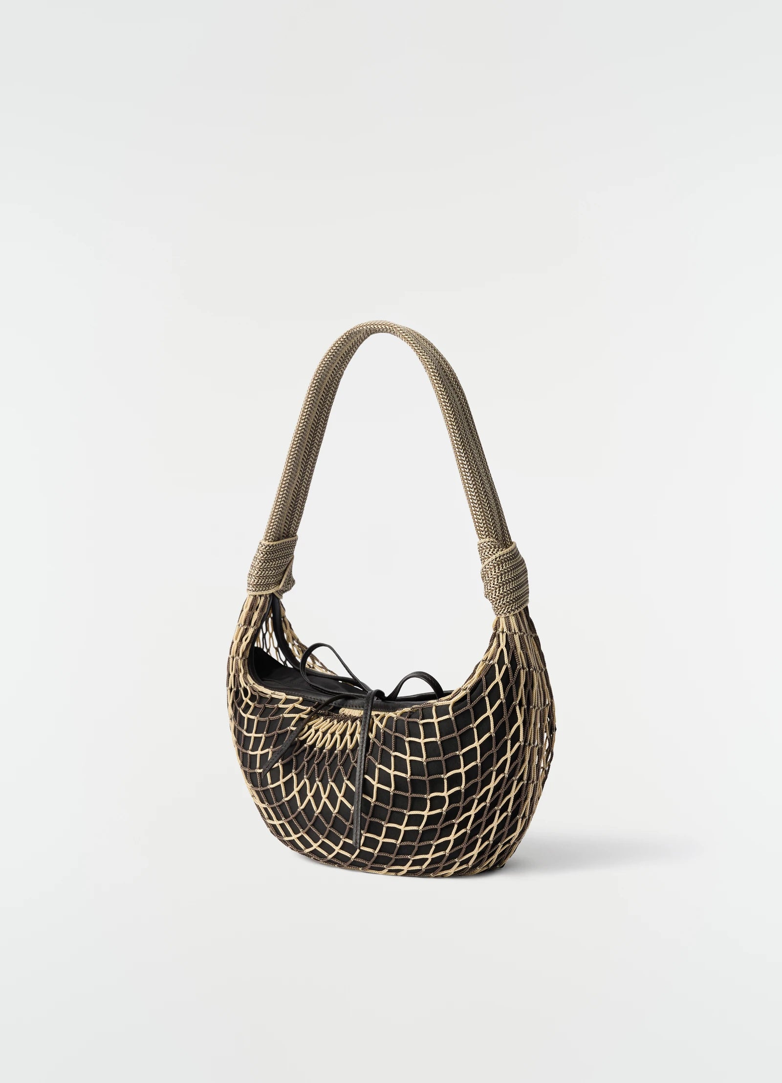 Fortune Croissant Filt Bag Light Beige/ Marron Glace_4