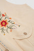 SPORTIVO STORE_Floral Embroidered Knit Vest Cream_4