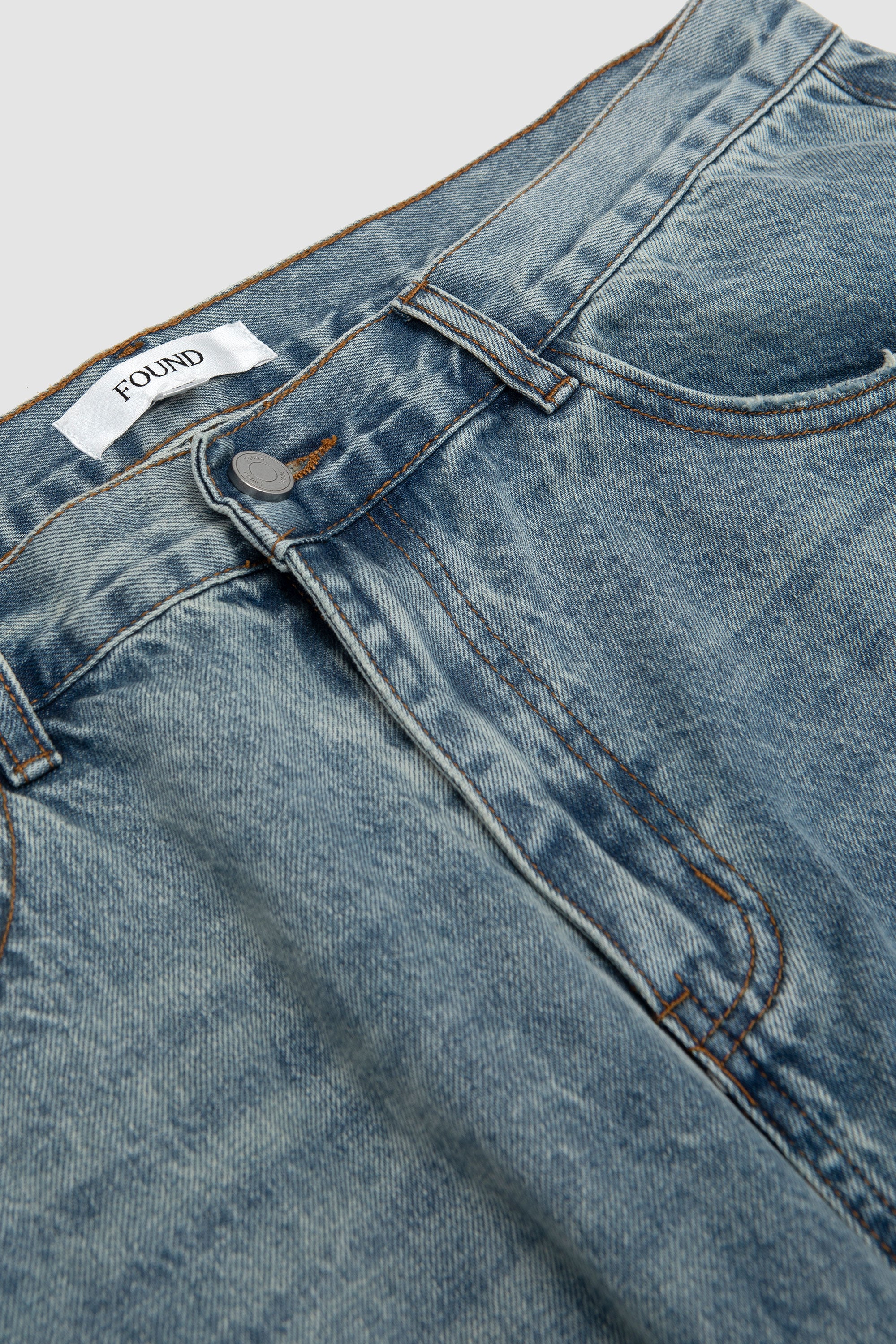 Lacy Baggy Jeans Blue