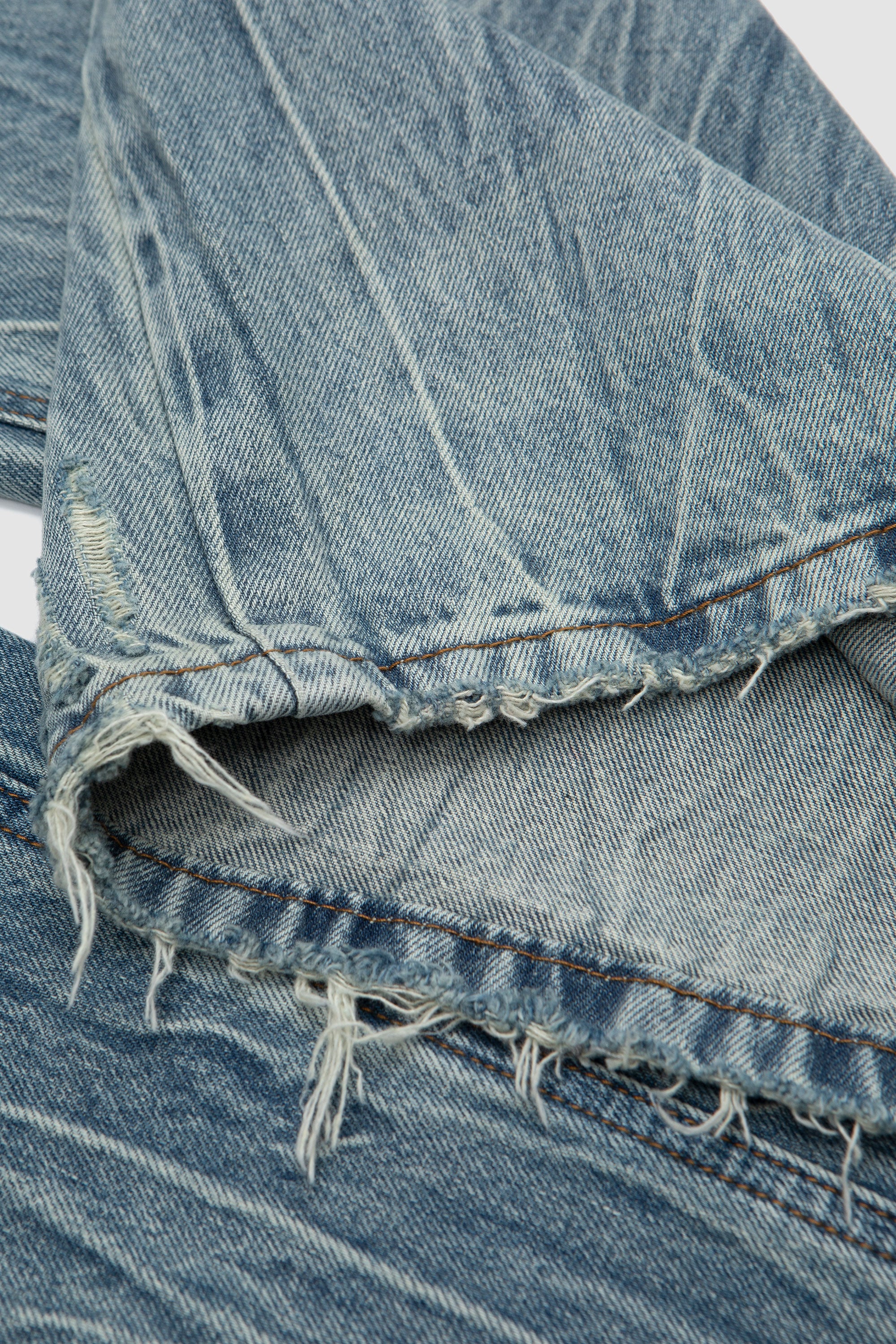 Lacy Baggy Jeans Blue