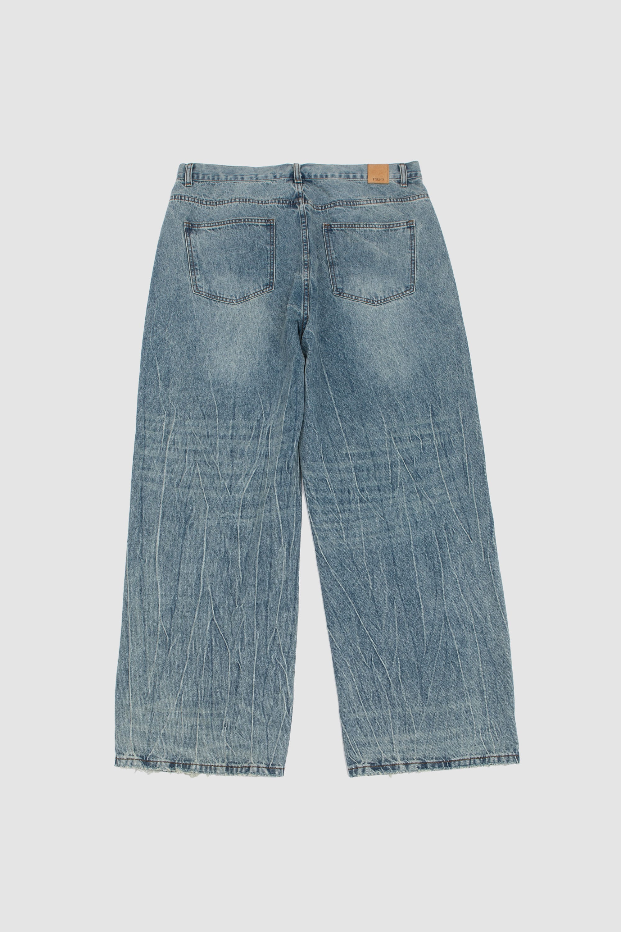 Lacy Baggy Jeans Blue_4