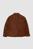 SPORTIVO STORE_Suede Camp Shirt Brown_5
