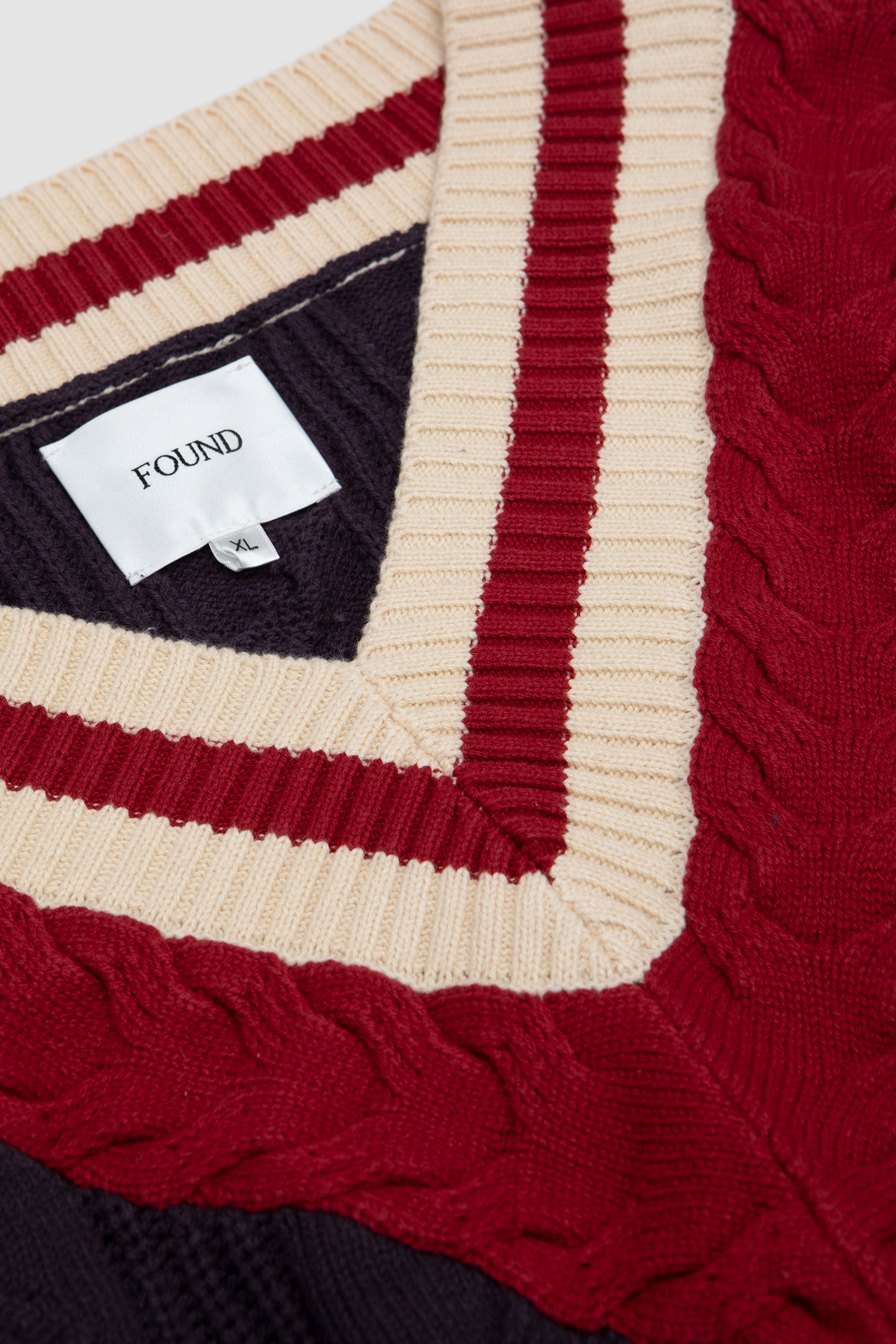 V-Neck Cricket Sweater Navy